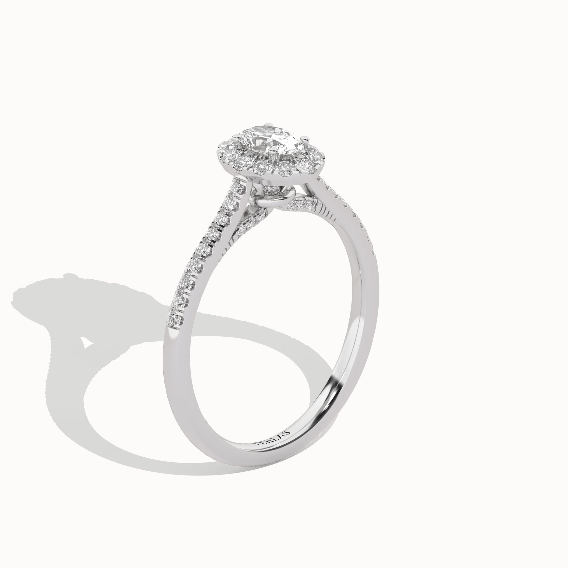 Signature Ellipse Halo Ring_Product Angle_1/2Ct - 2