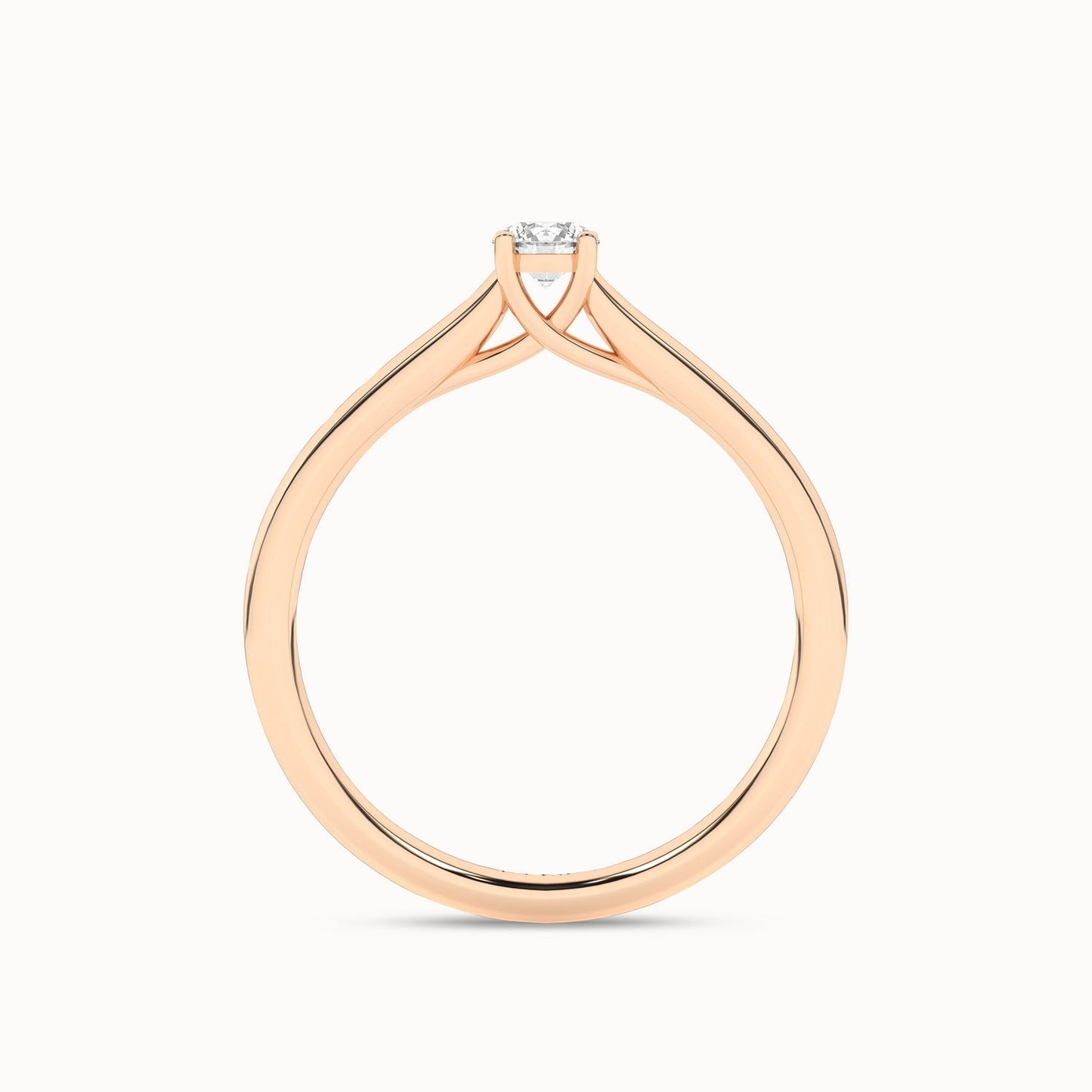 Timeless Round Ring_Product Angle_1/6Ct - 2