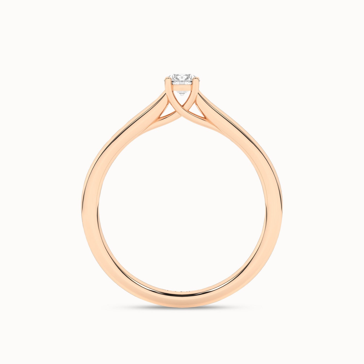 Timeless Round Ring_Product Angle_1/6Ct - 2