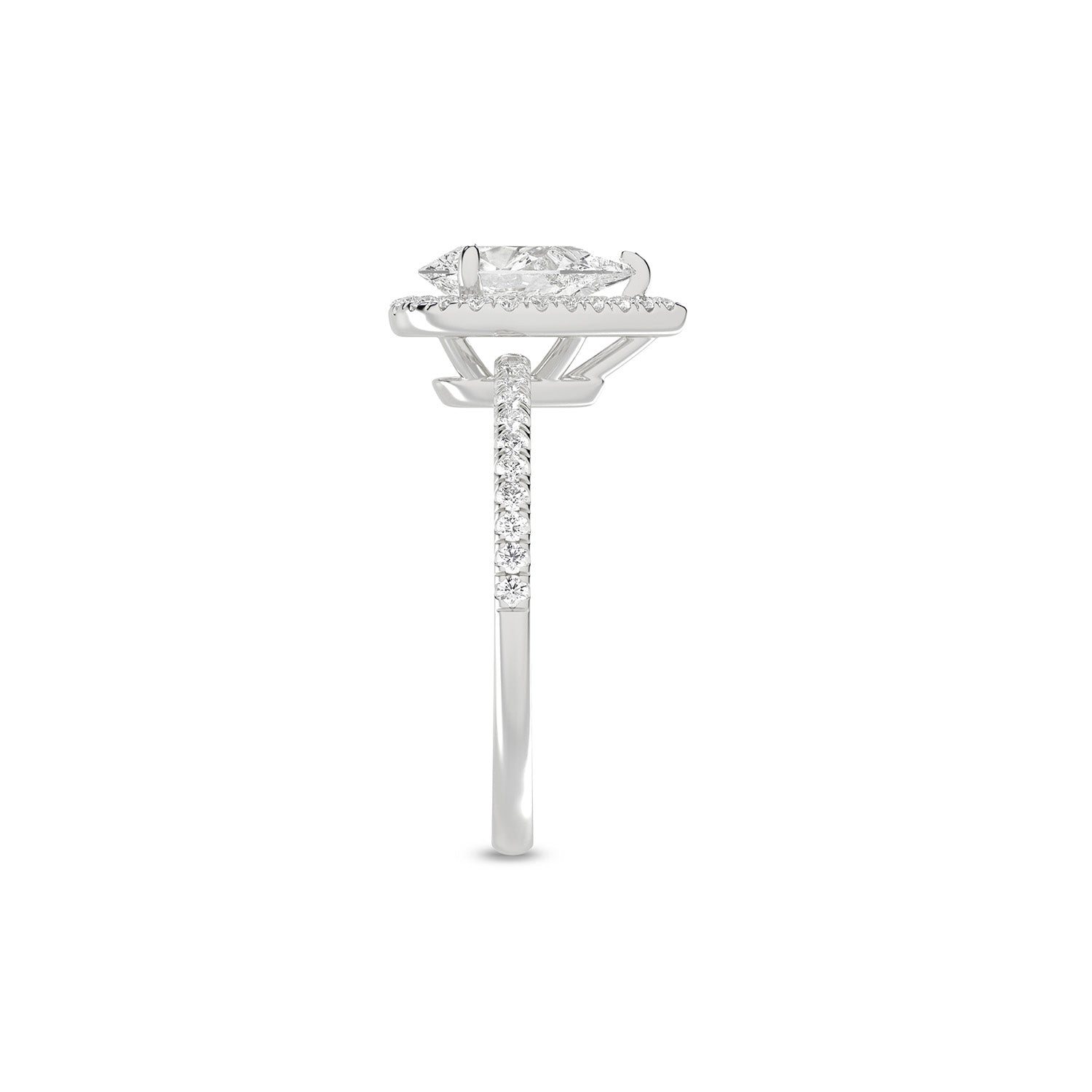 Atmos Luxe Dewdrop Halo Ring_Product Angle_1 1/4 Ct. - 3