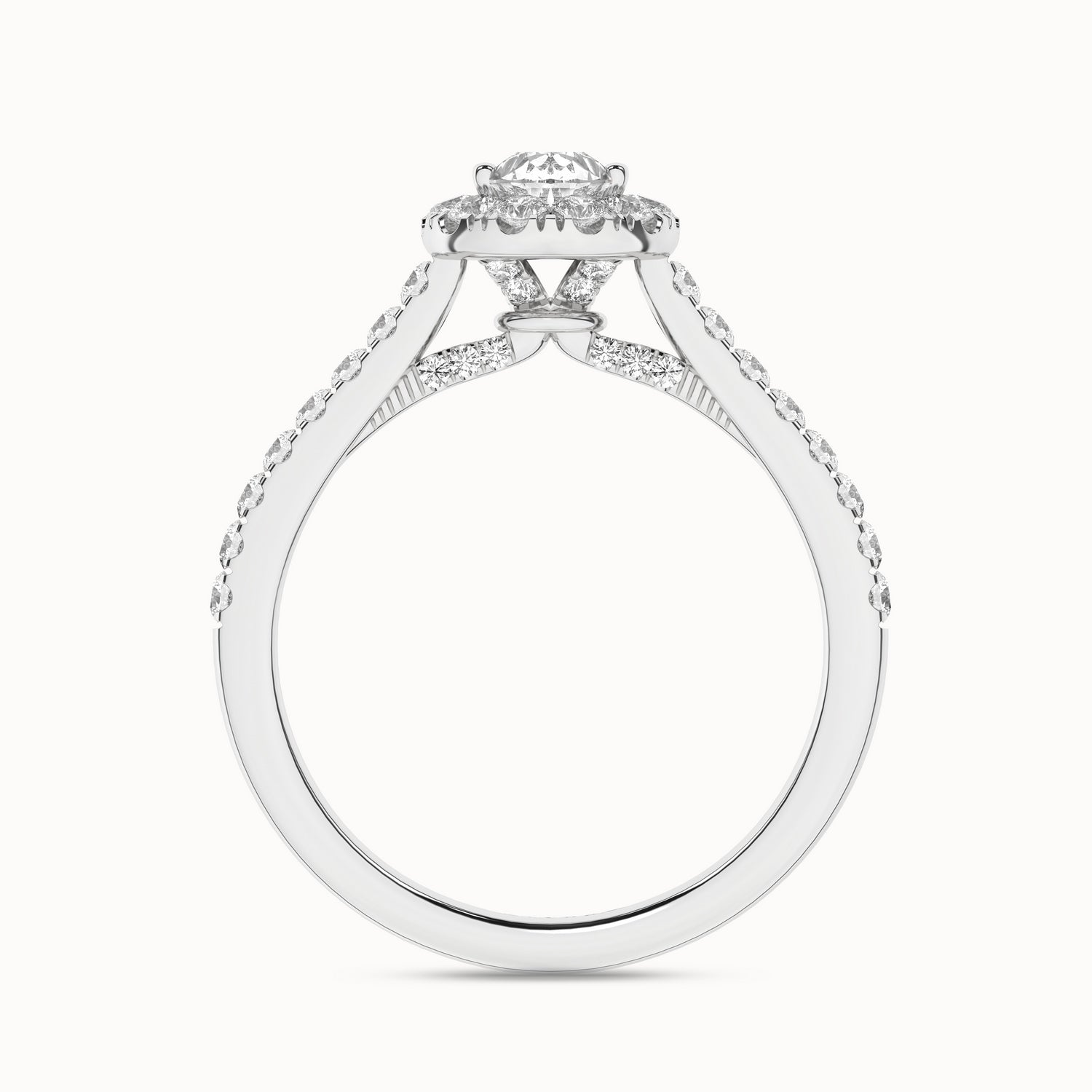 Signature Dewdrop Halo Ring_Product Angle_1Ct - 3