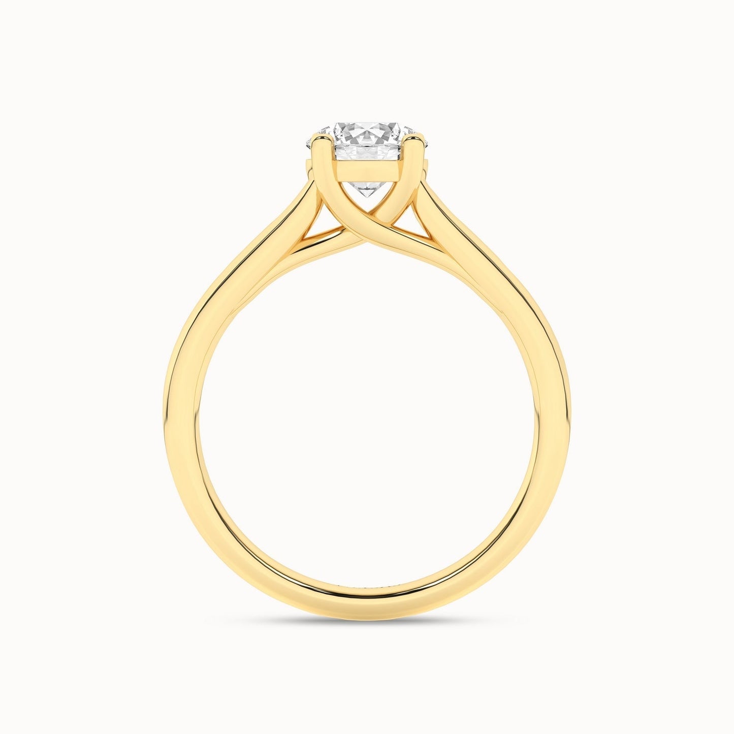 Timeless Round Ring_Product Angle_1Ct - 2