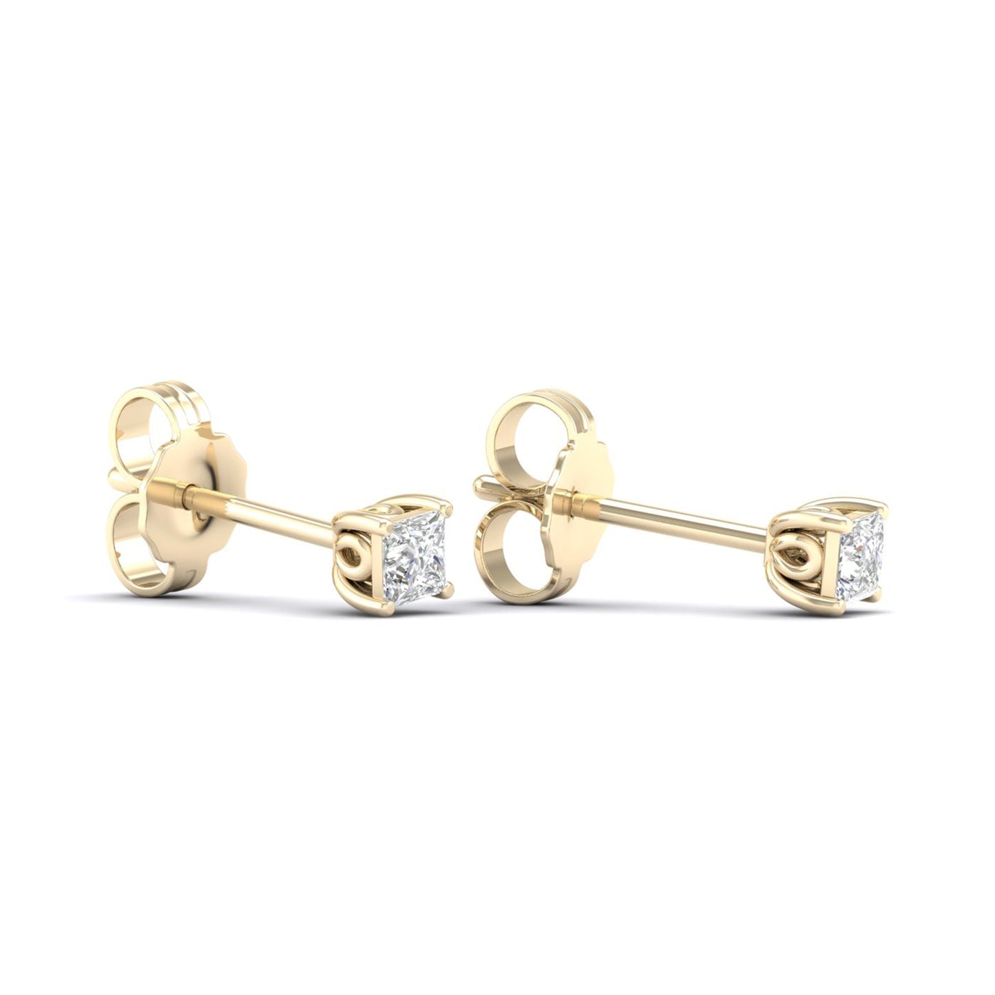 Princess Blossom Studs_Product Angle_1/4 Ct. - 2