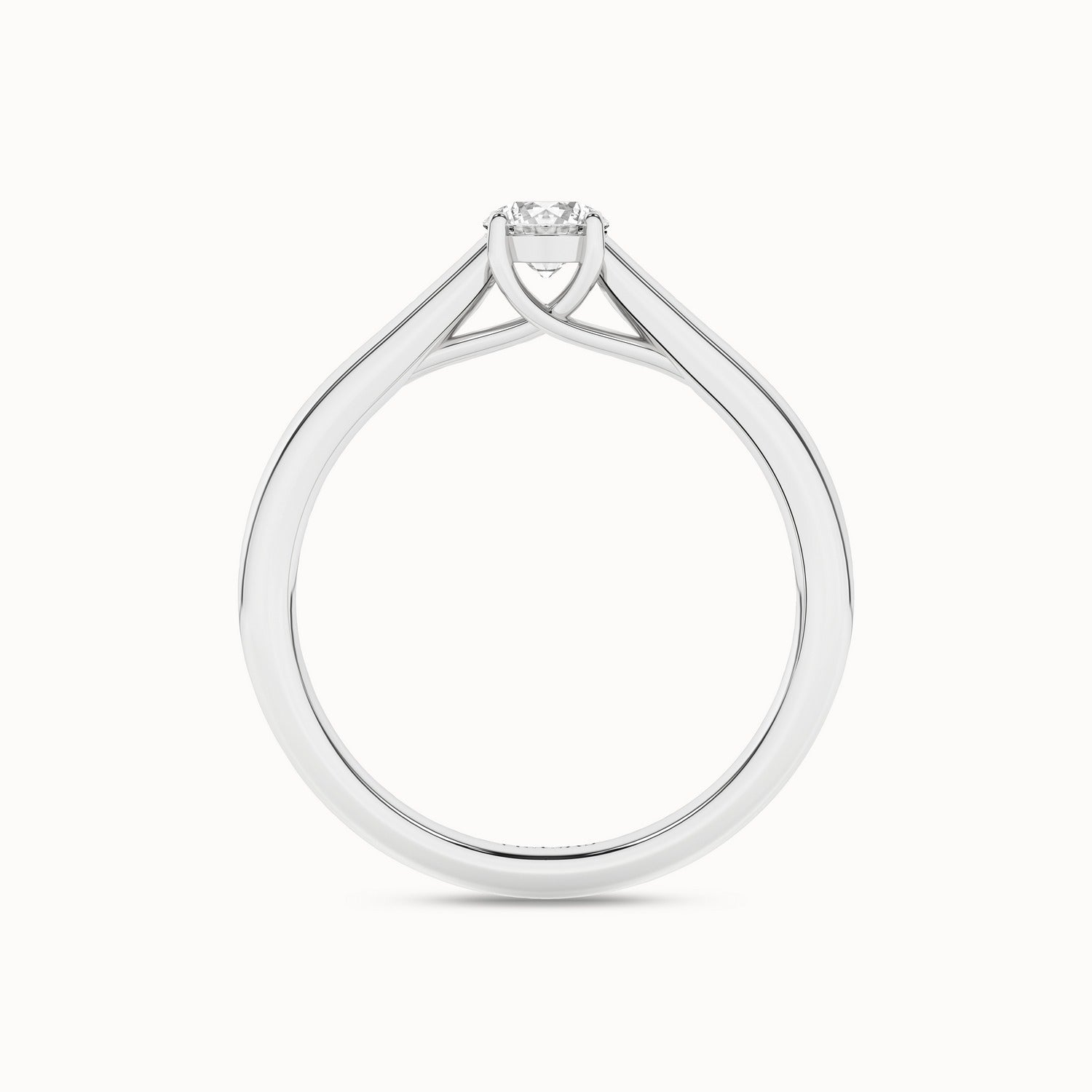 Timeless Round Ring_Product Angle_1/4Ct - 2
