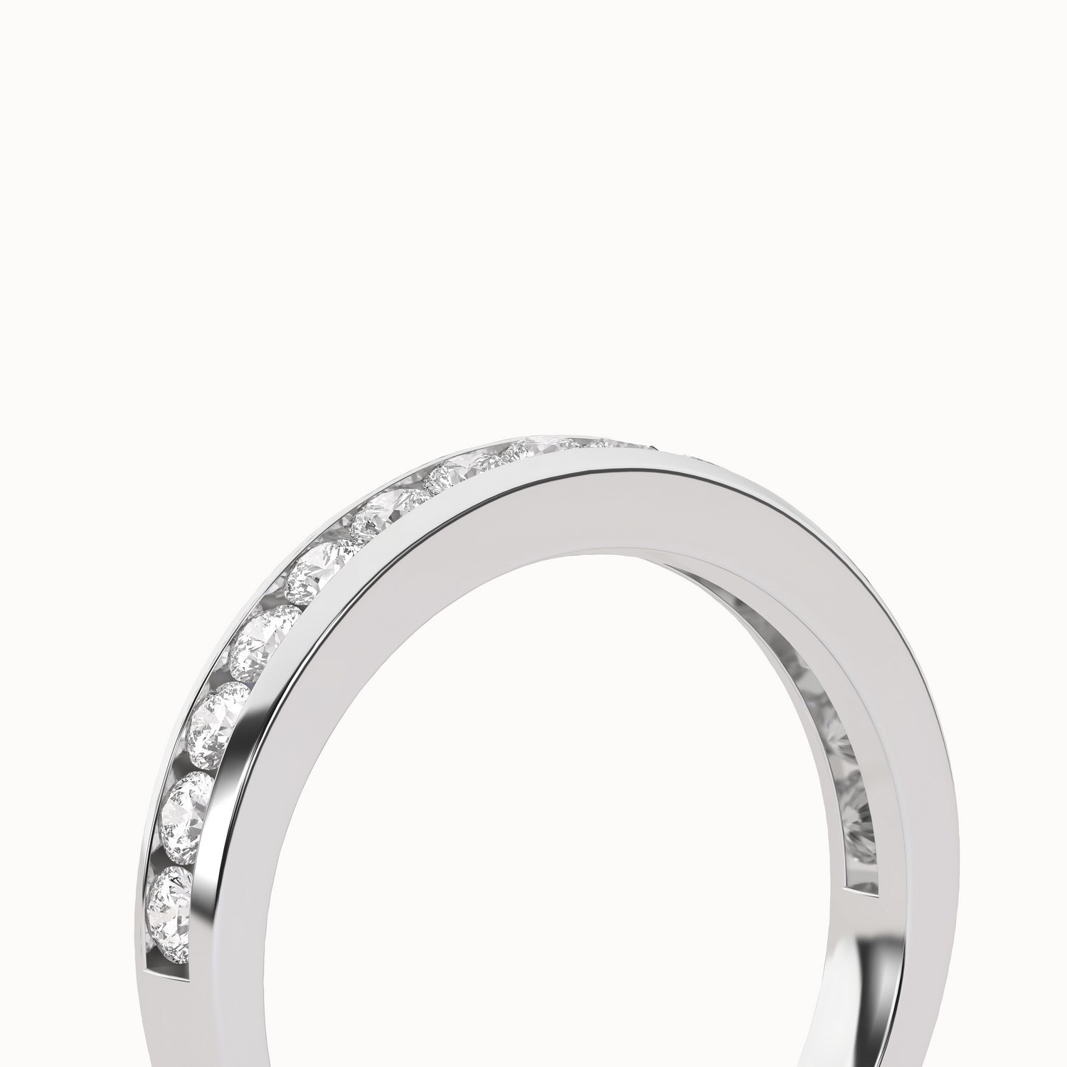 Trailing Diamonds Sheer Band_Product Angle_1/2Ct - 5