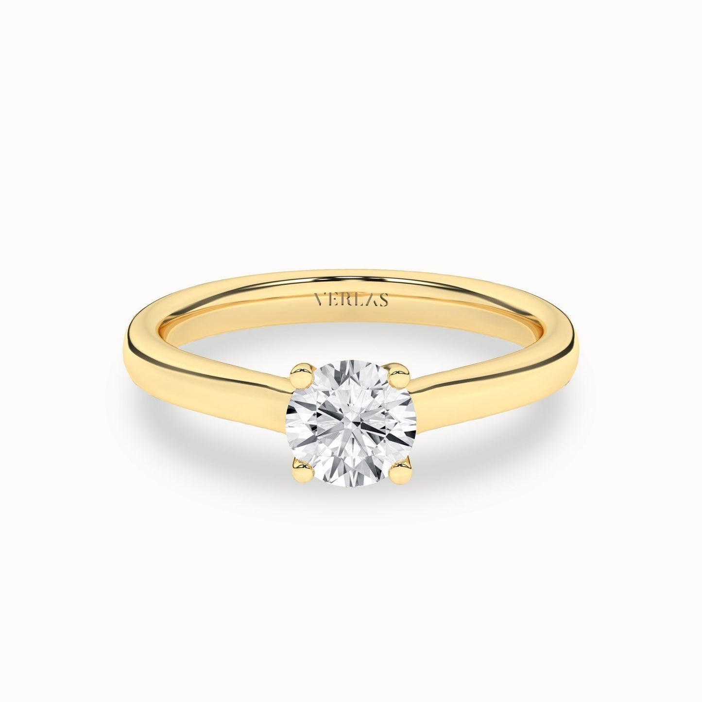 Timeless Round Ring_Product Angle_3/4Ct - 1