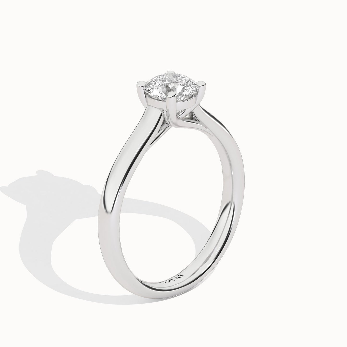 Timeless Round Ring_Product Angle_3/4Ct - 4