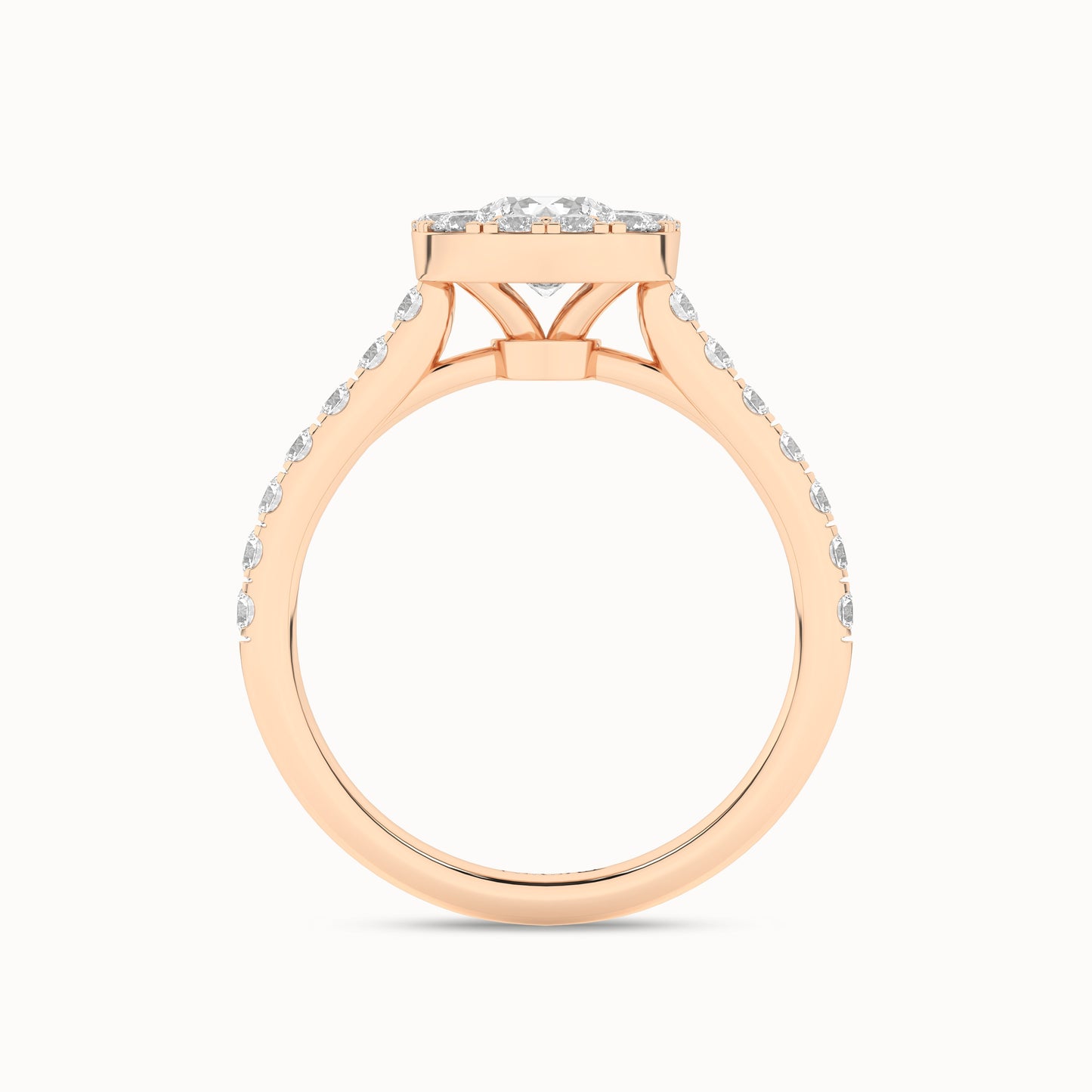 Signature Iconic Round-Princess Halo Ring_Product Angle_1 3/4Ct - 2