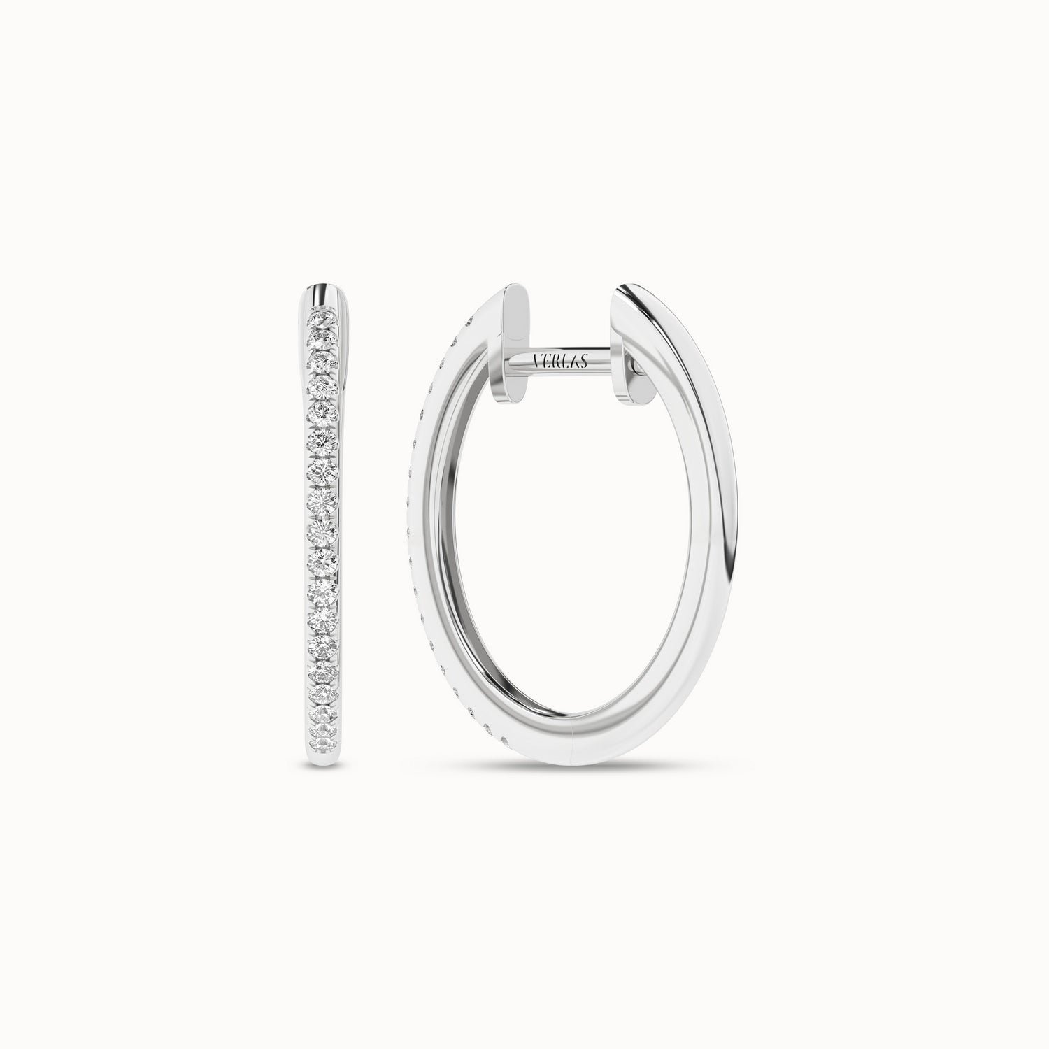 Diamond Arc Hoops_Product Angle_1/10Ct. - 3