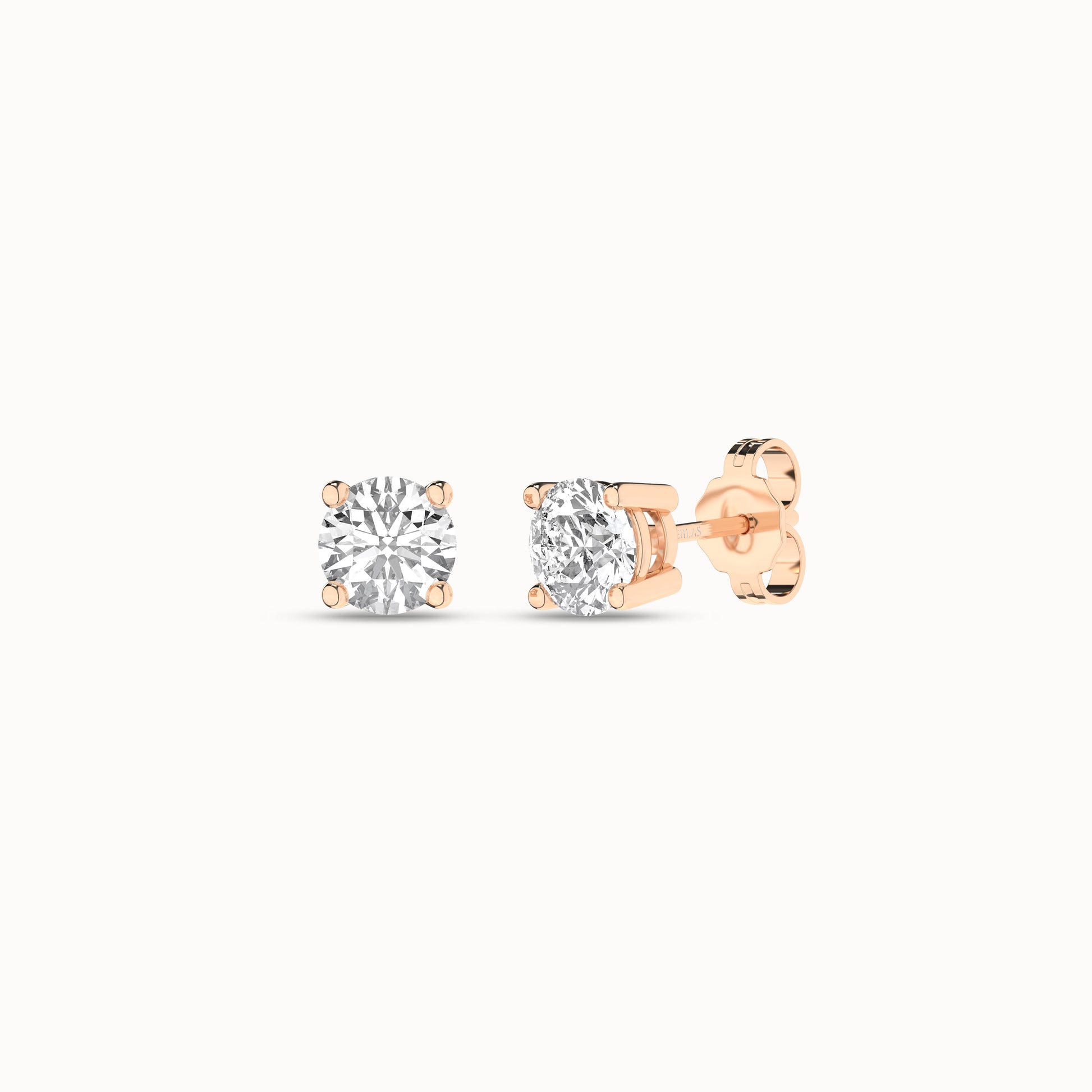 Round Solitaire Studs_Product Angle_1Ct. - 2