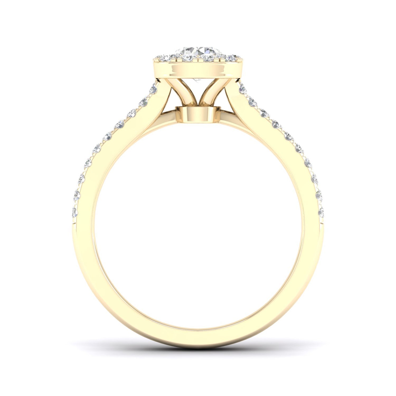 Essential 4-Pronged Round Ring_Product Angle_1 Ct. - 3