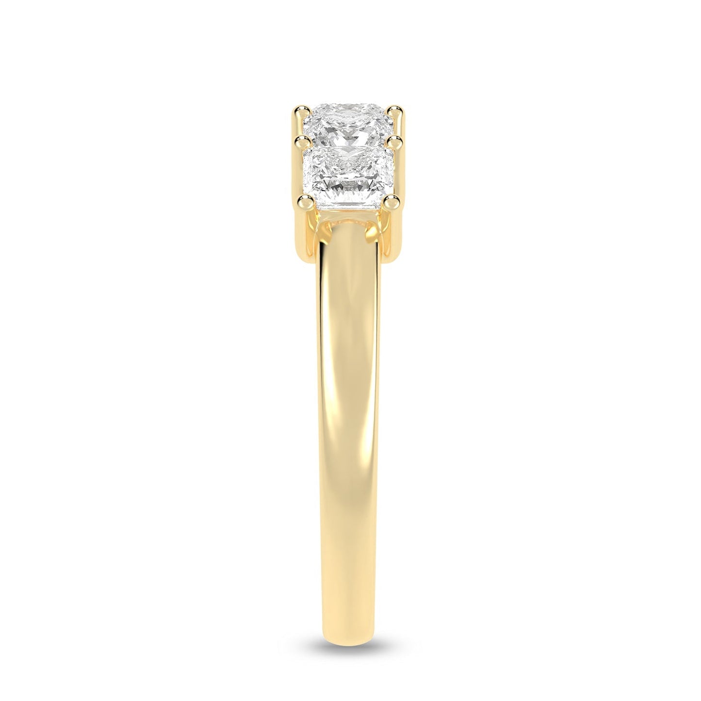 5-Stone Princess Atmos Ring_Product Angle_2 Ct. - 3