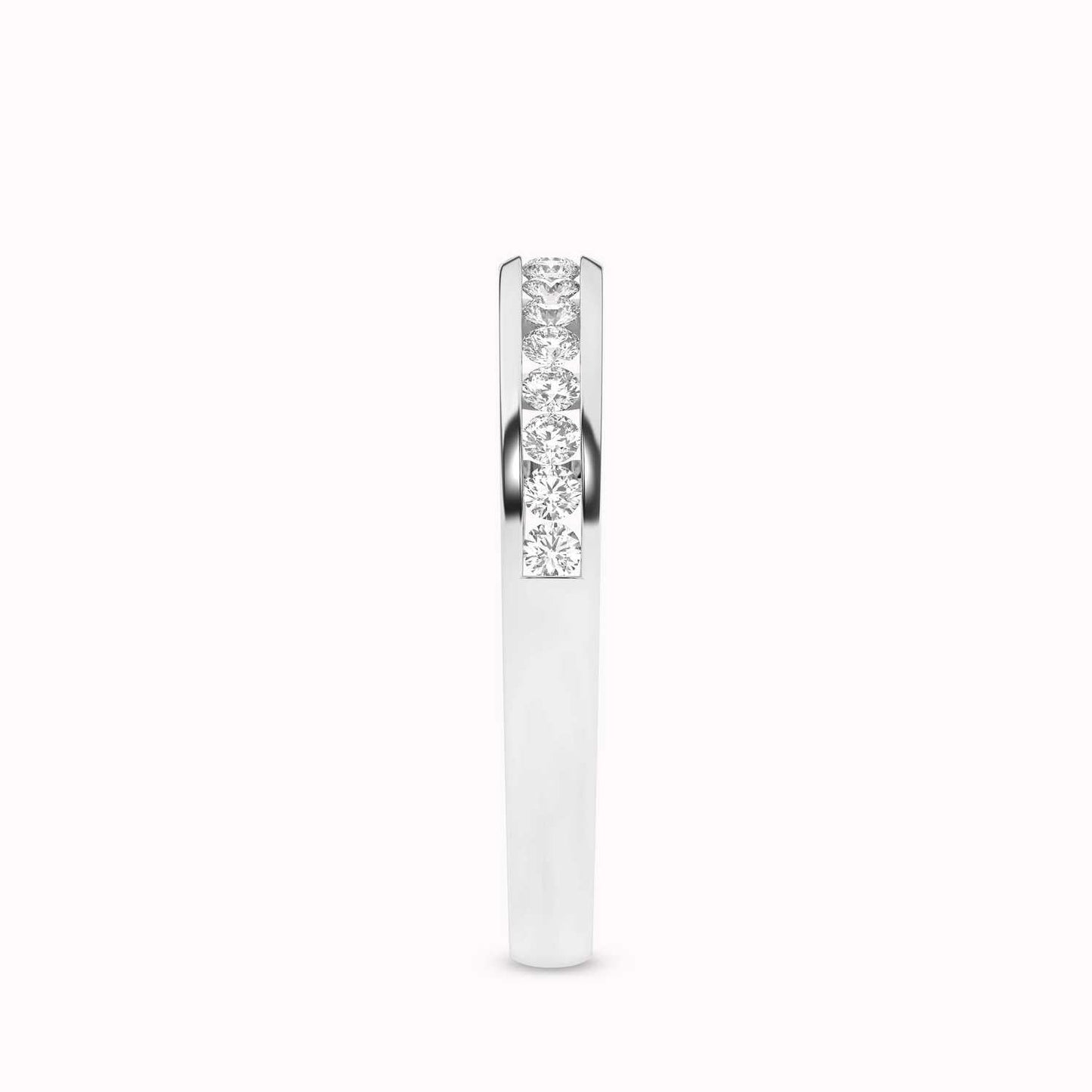 Trailing Diamonds Sheer Band_Product Angle_1/3Ct - 3