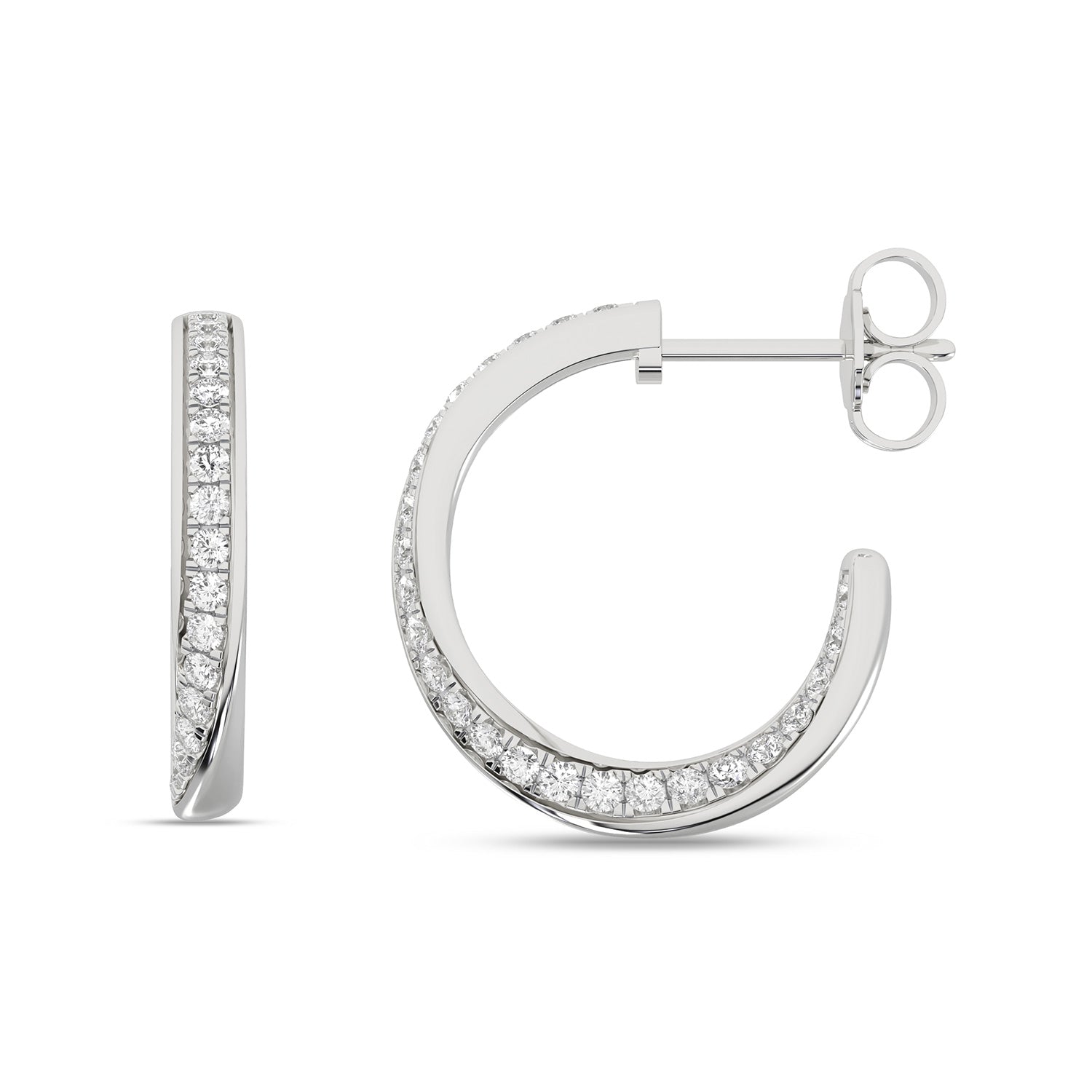 Diamond-Lace Arc Hoops_Product Angle_1/2 Ct. - 1 