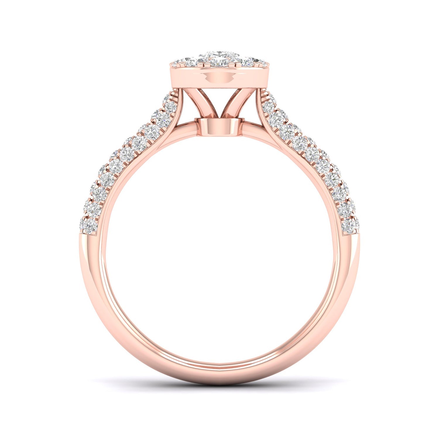 Essential 4-Pronged Round Ring_Product Angle_1 Ct. - 3