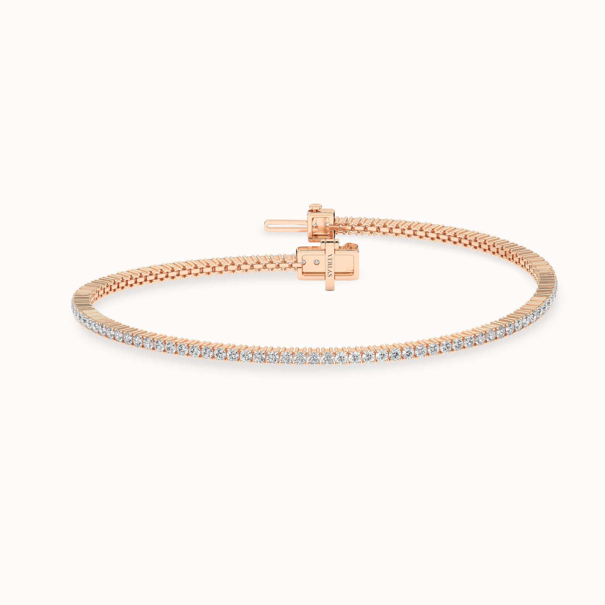 La Fleur Tennis Bracelet_Product angle_2 Ct. - 1