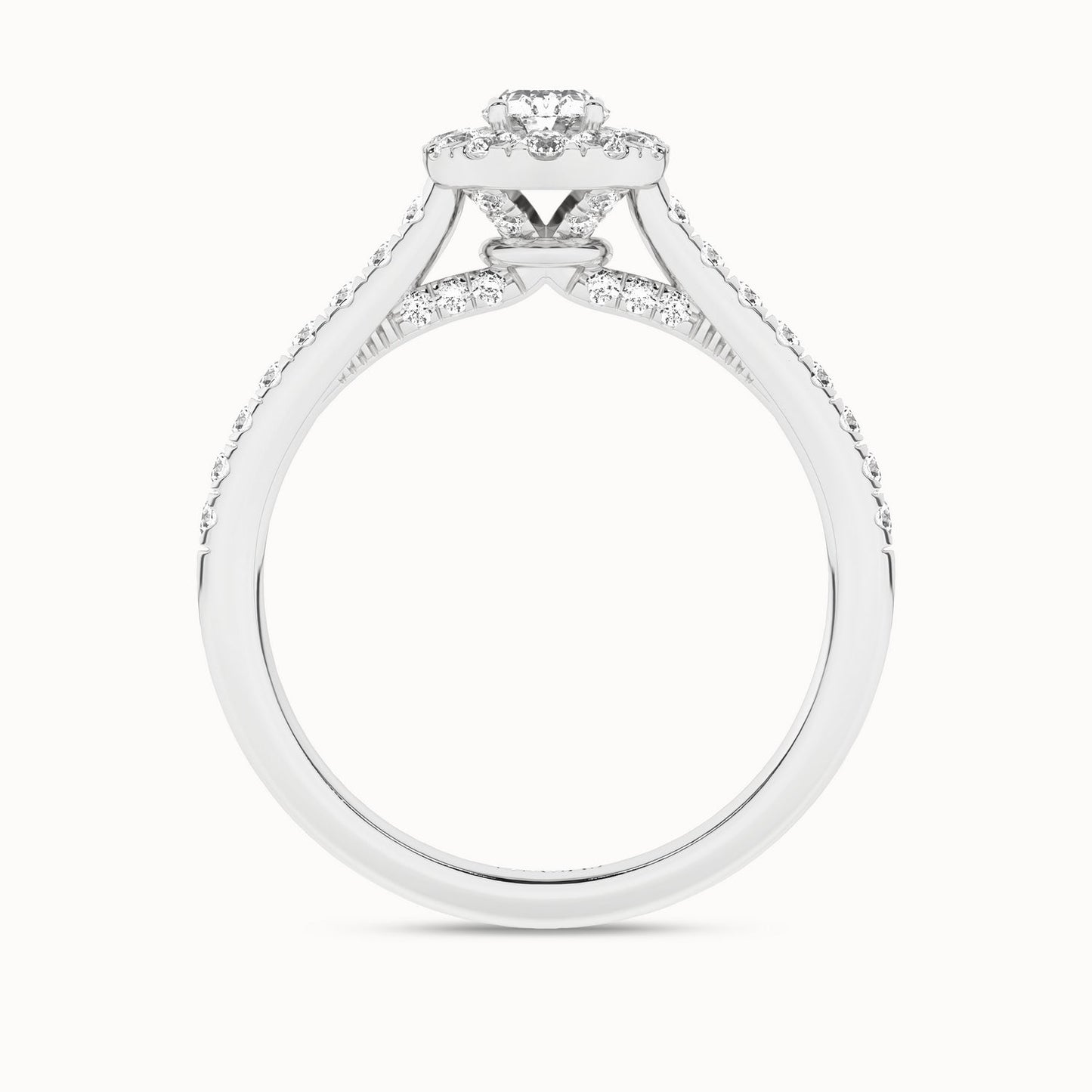 Signature Ellipse Halo Ring_Product Angle_3/4Ct - 3