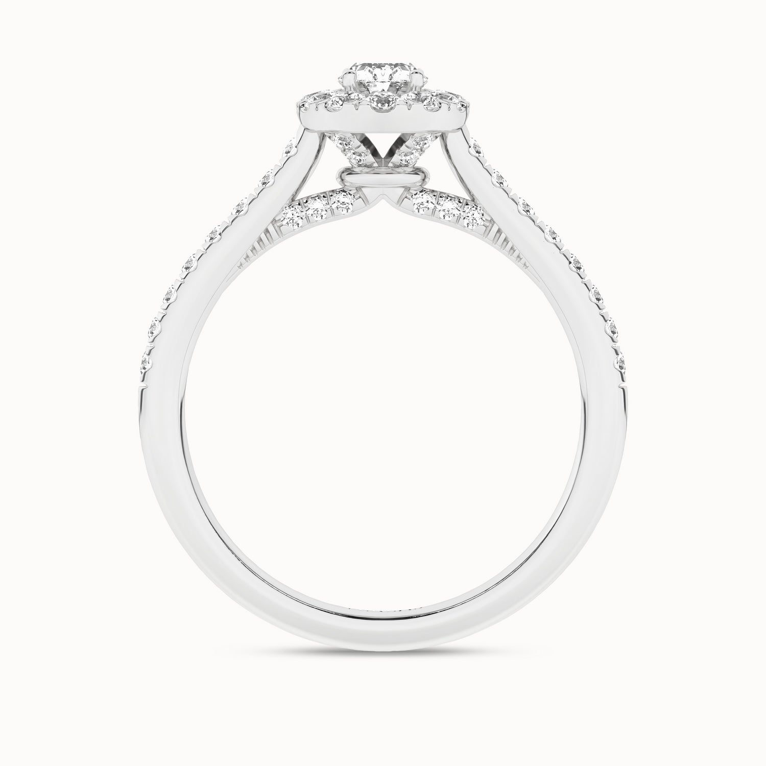 Signature Ellipse Halo Ring_Product Angle_3/4Ct - 3