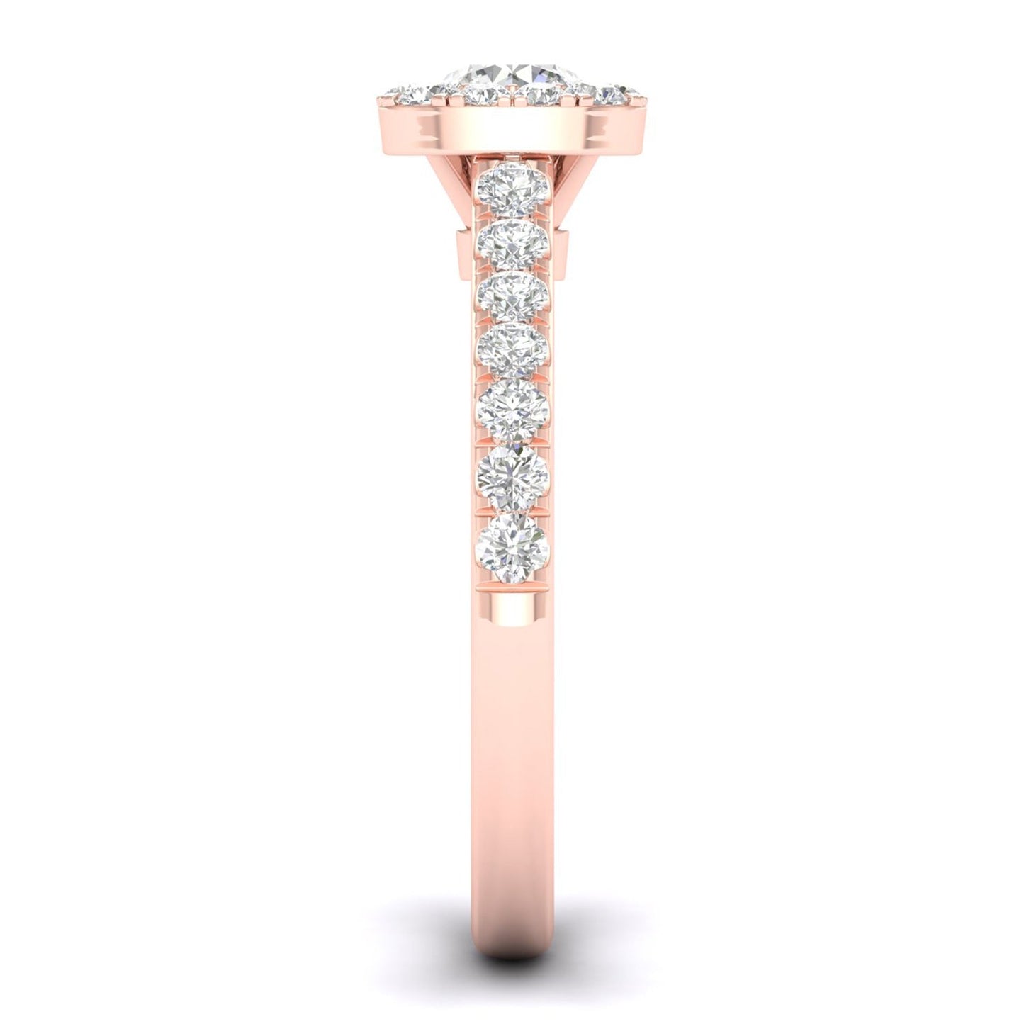 Signature Iconic Round-Princess Halo Ring_Product Angle_1Ct - 4