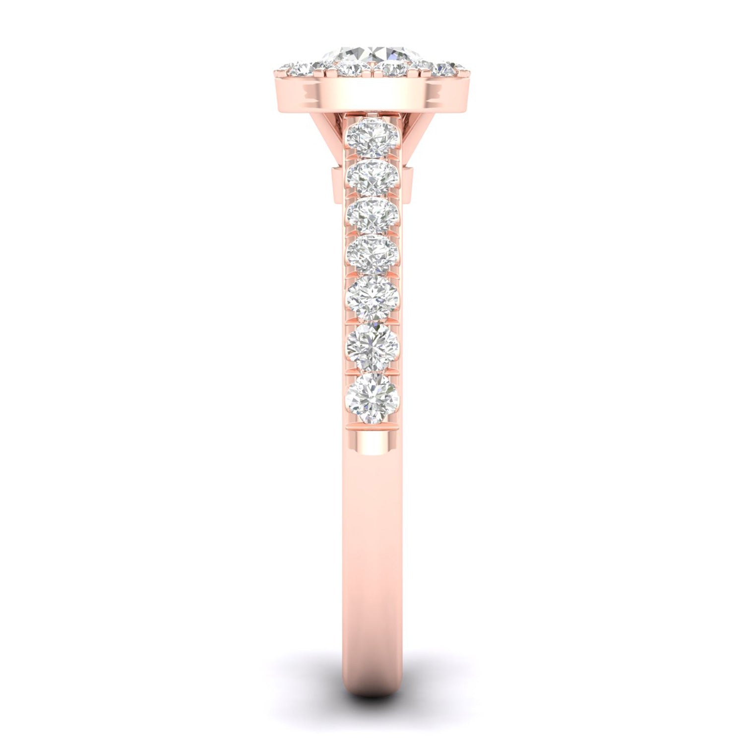 Signature Iconic Round-Princess Halo Ring_Product Angle_1Ct - 4