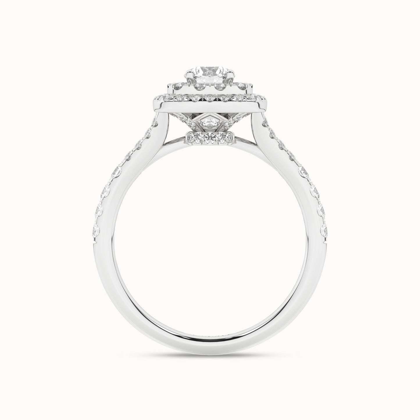 Round-Center Princess Double Halo Ring_Product Angle_1Ct - 2