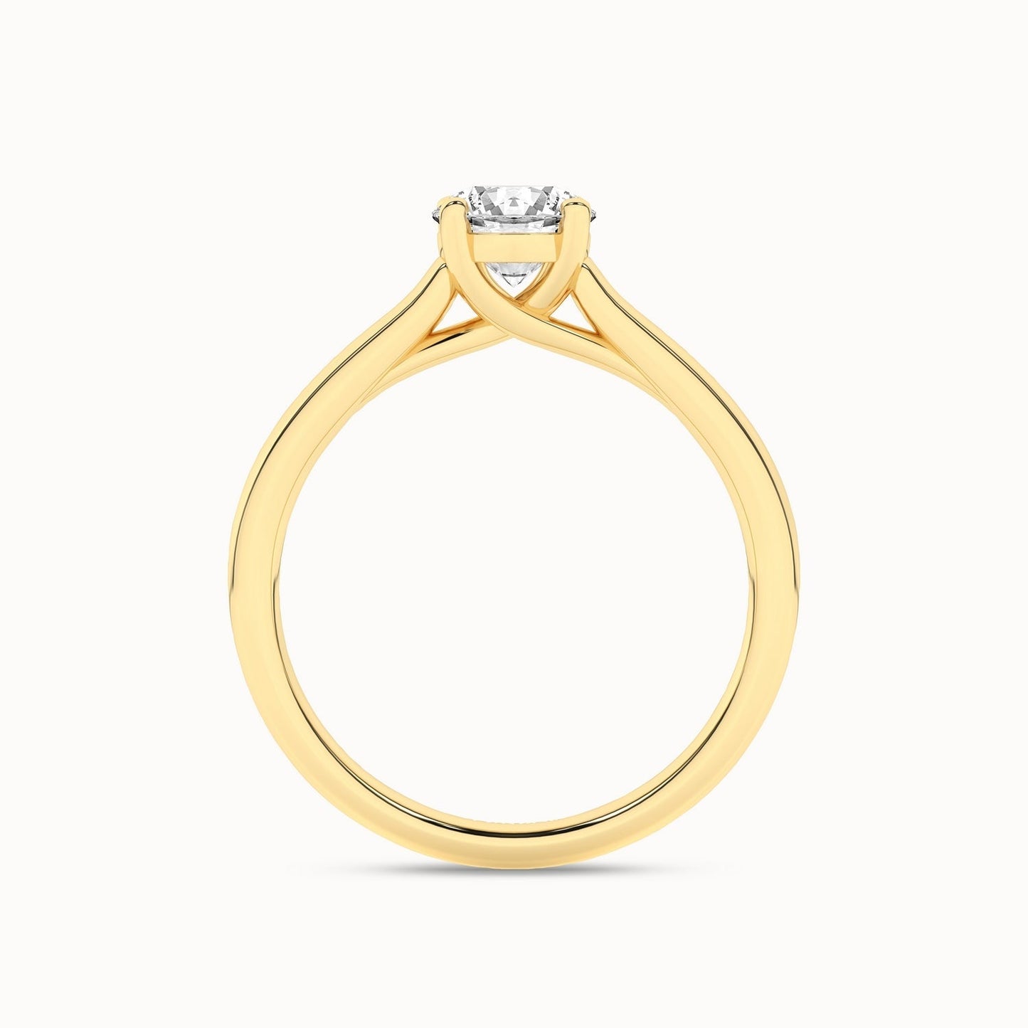 Timeless Round Ring_Product Angle_3/4Ct - 2