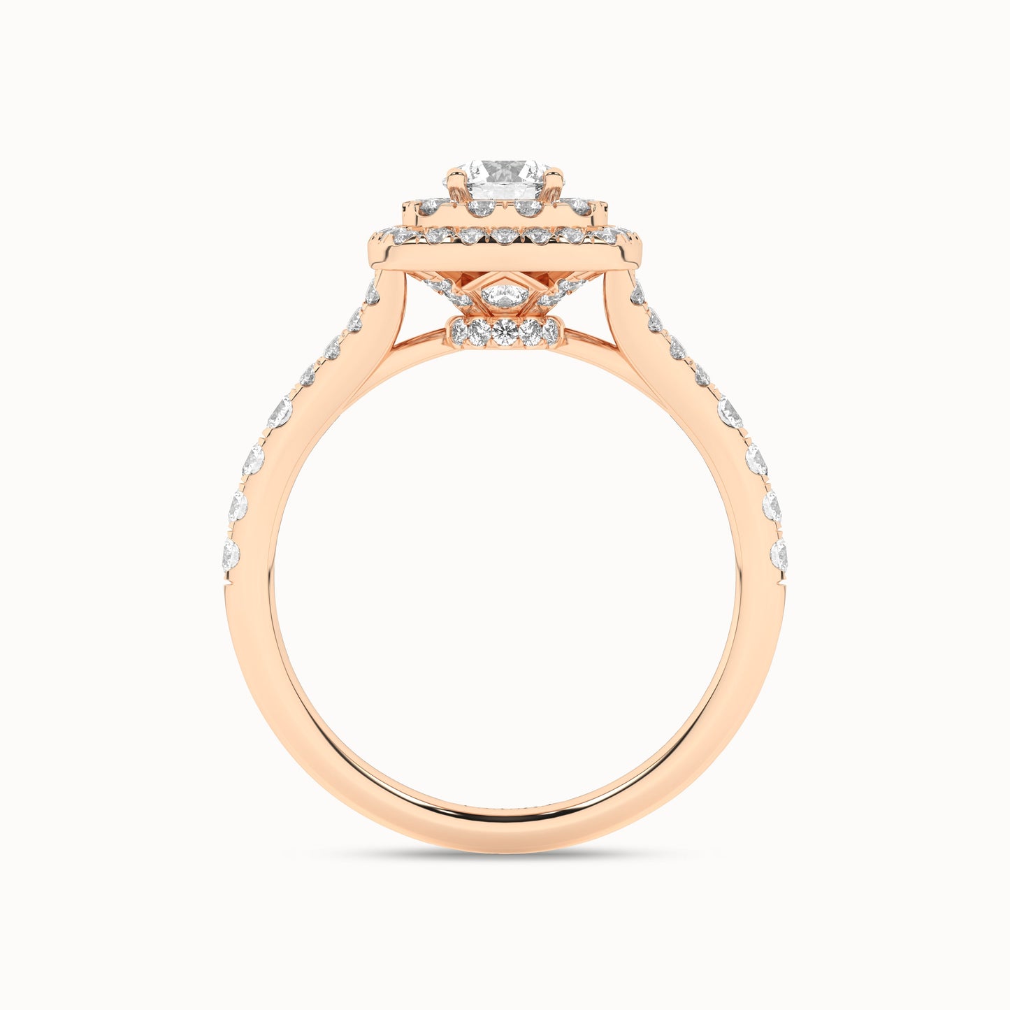Round-Center Princess Double Halo Ring_Product Angle_1Ct - 2