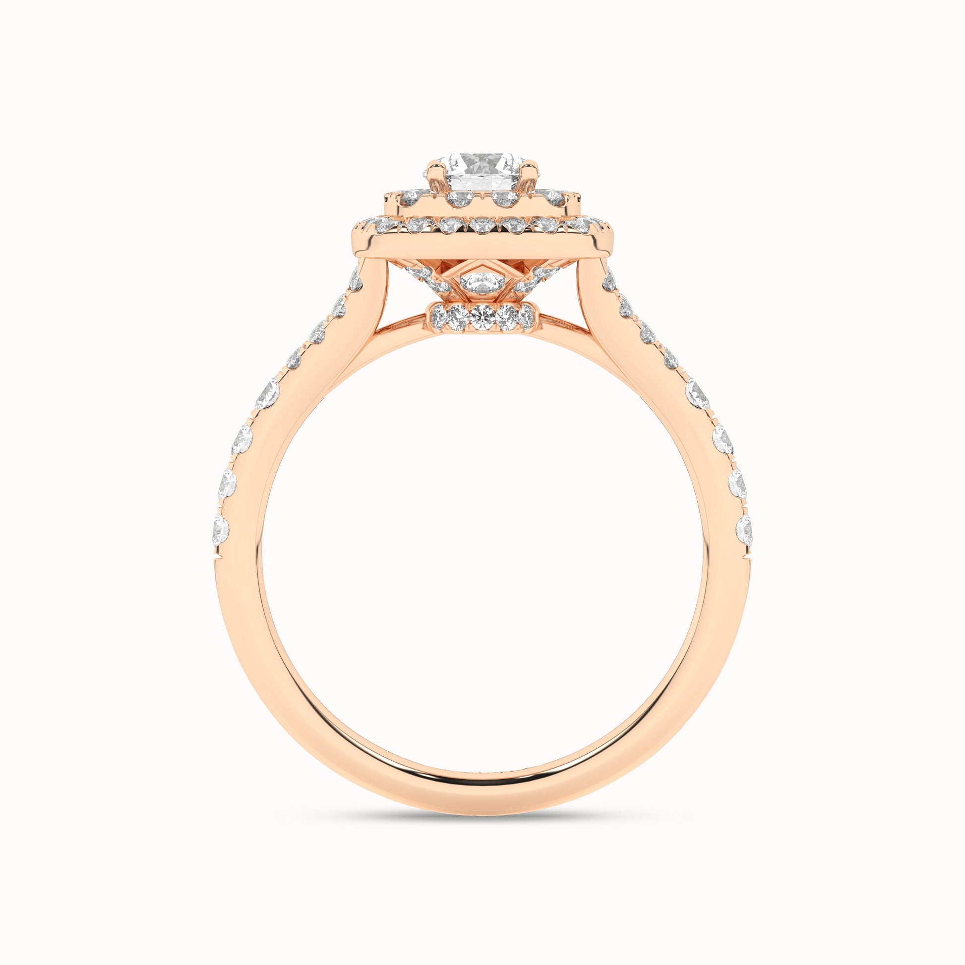 Round-Center Princess Double Halo Ring_Product Angle_1Ct - 2