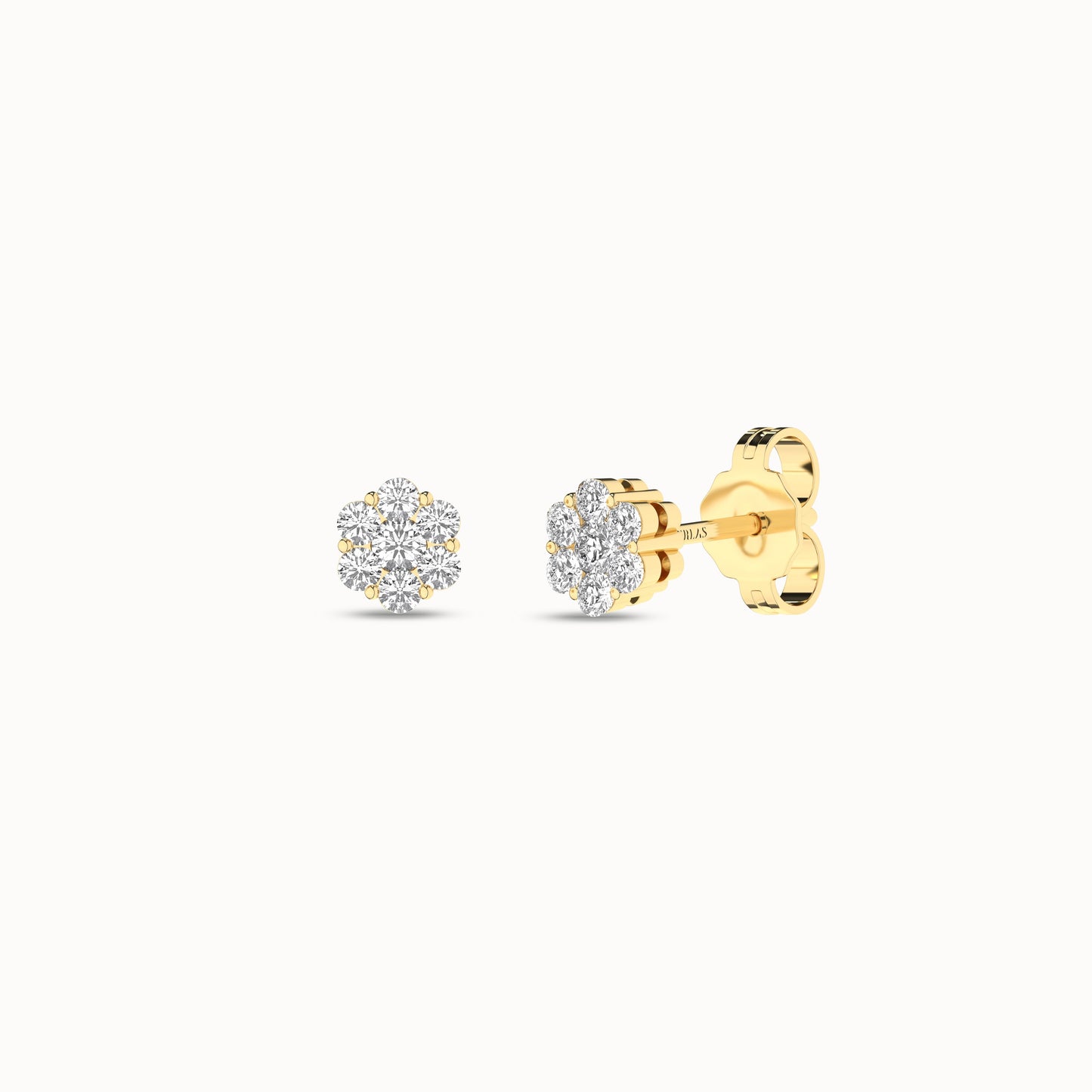 Primrose Studs_Product Angle_1/4Ct. - 2