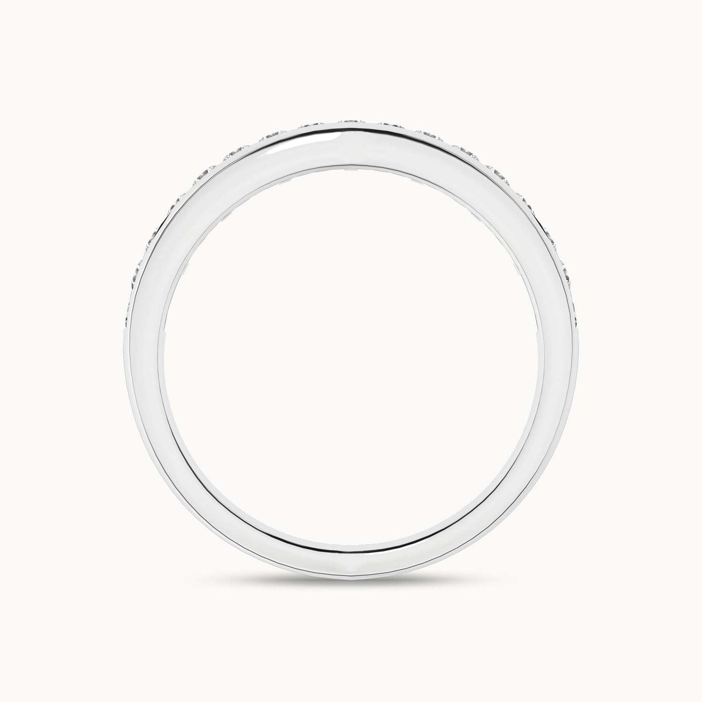 Trailing Diamonds Sheer Band_Product Angle_1/3Ct - 2