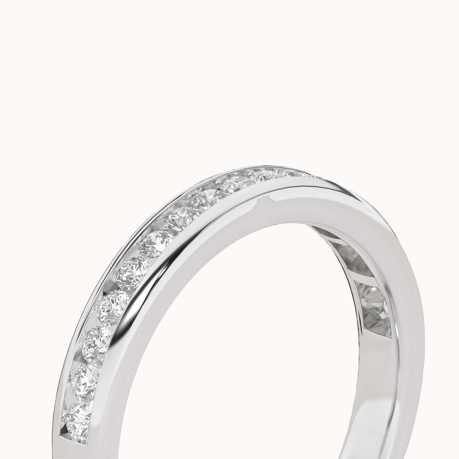 Trailing Diamonds Sheer Band_Product Angle_1/3Ct - 5