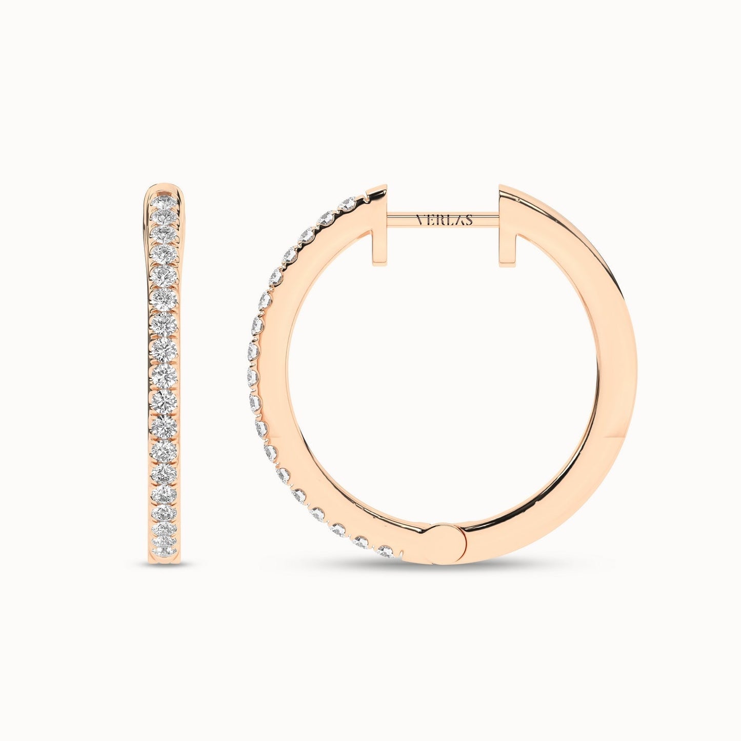 Diamond Arc Hoops_Product Angle_1/4Ct. - 1