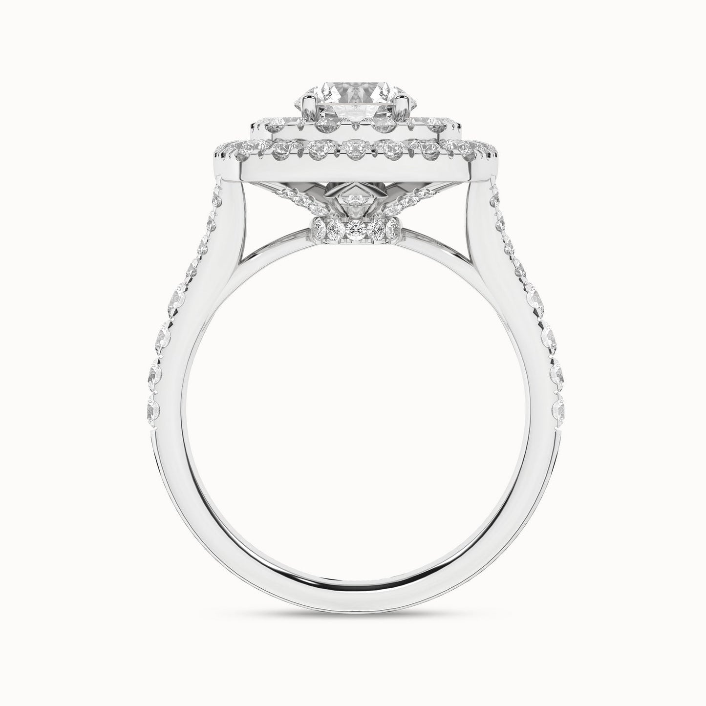 Round-Center Princess Double Halo Ring_Product Angle_2 1/4Ct - 2