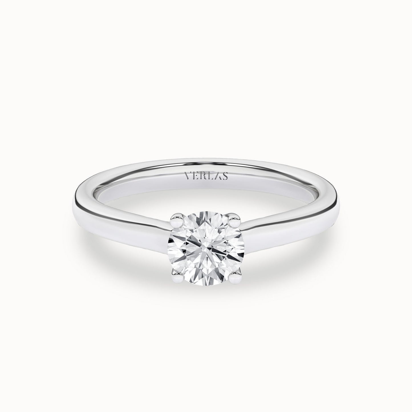 Timeless Round Ring_Product Angle_3/4Ct - 1