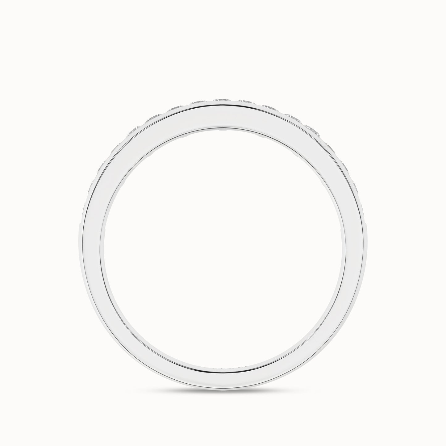 Trailing Diamonds Sheer Band_Product Angle_1/6Ct - 4