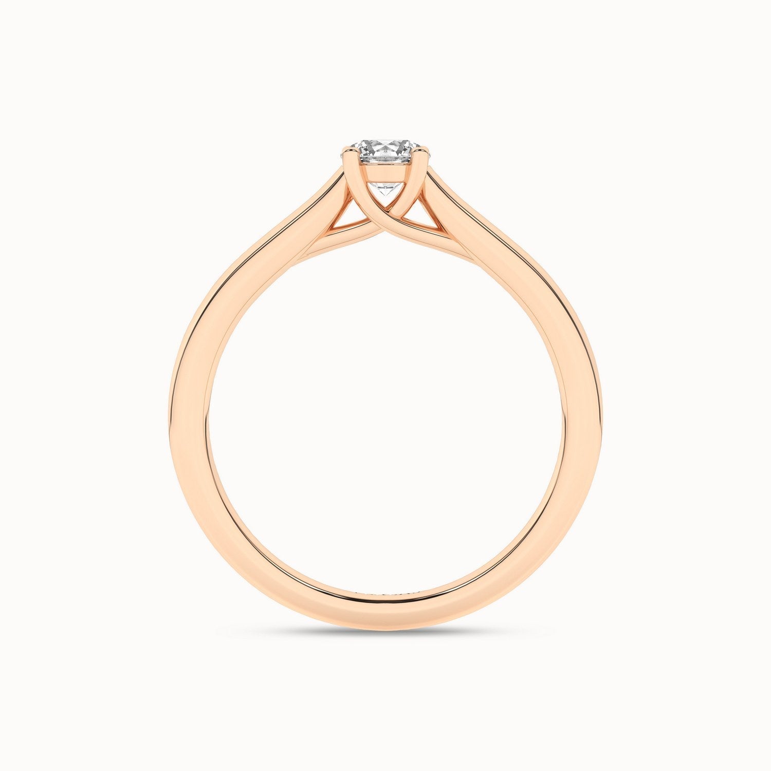 Timeless Round Ring_Product Angle_1/3Ct - 2