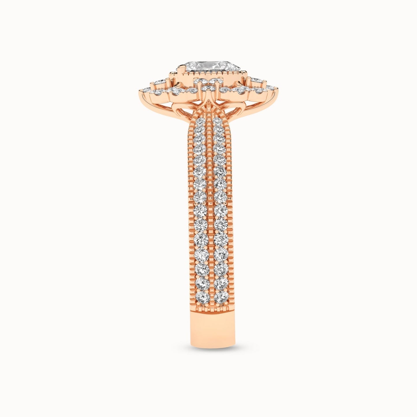 Ornate Ellipse Ring_Product Angle_1Ct - 4