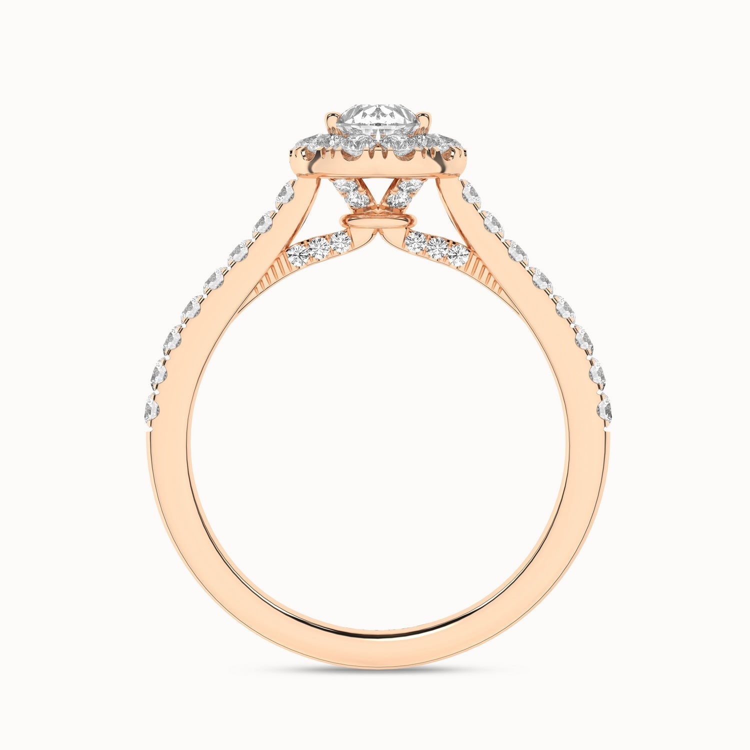 Signature Dewdrop Halo Ring_Product Angle_1Ct - 3
