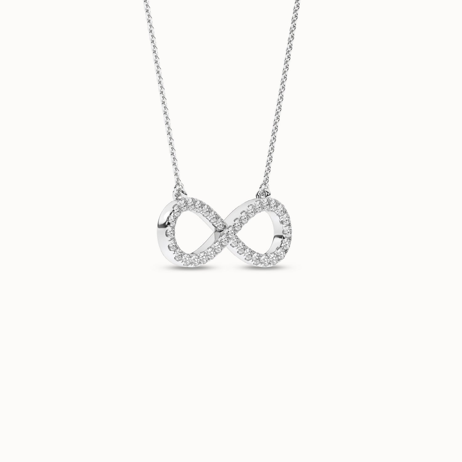 Infinity Necklace_Product Angle_1/4Ct. - 2