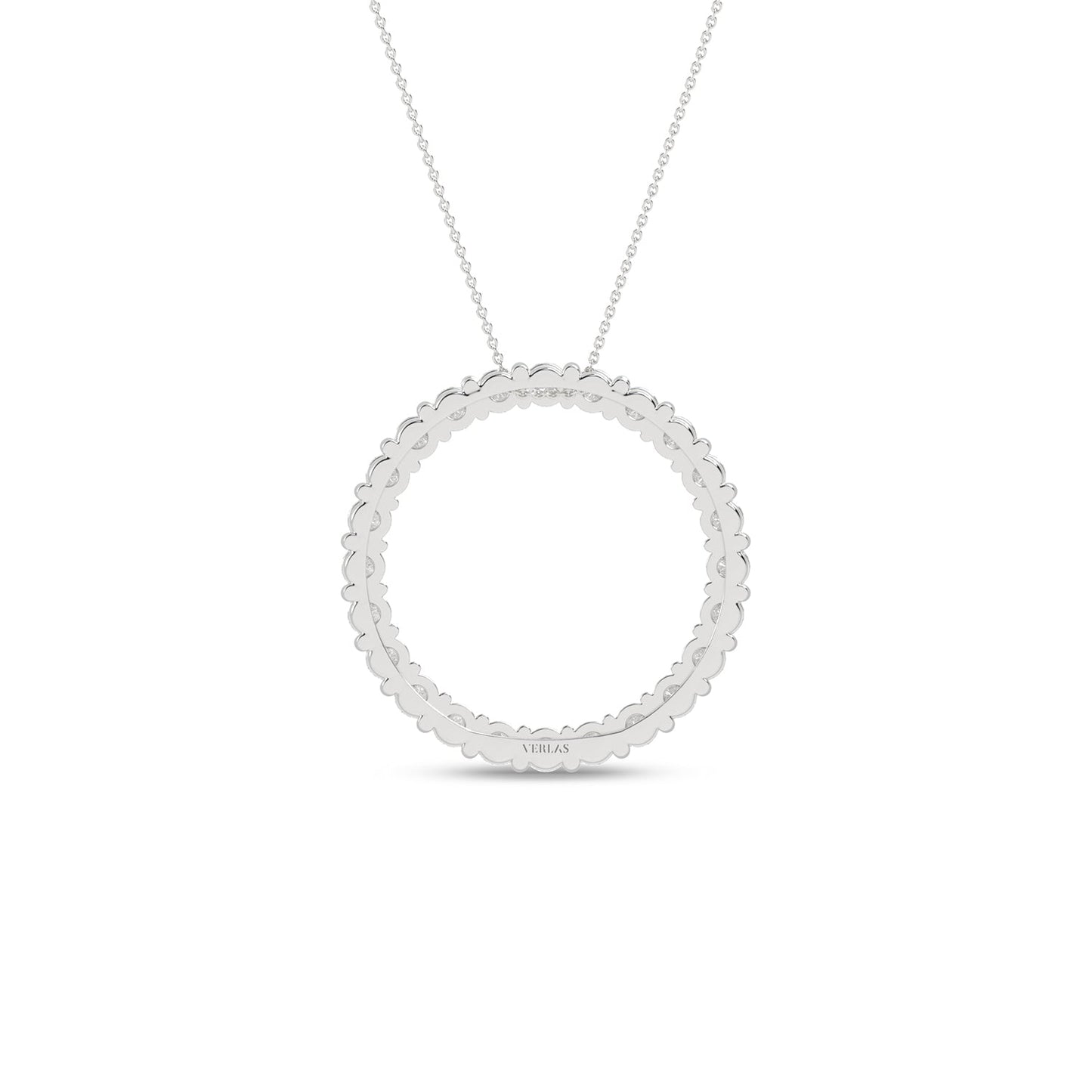 Circular Silhouette Atmos Necklace_Product Angle_1/2 Ct. - 3