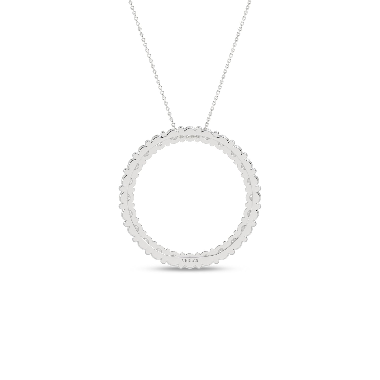 Circular Silhouette Atmos Necklace_Product Angle_1/2 Ct. - 3