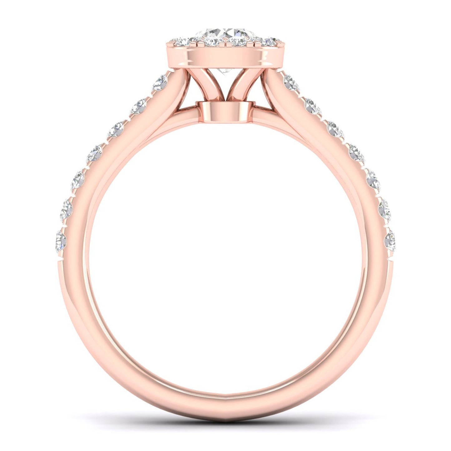 Signature Iconic Round-Princess Halo Ring_Product Angle_1Ct - 3