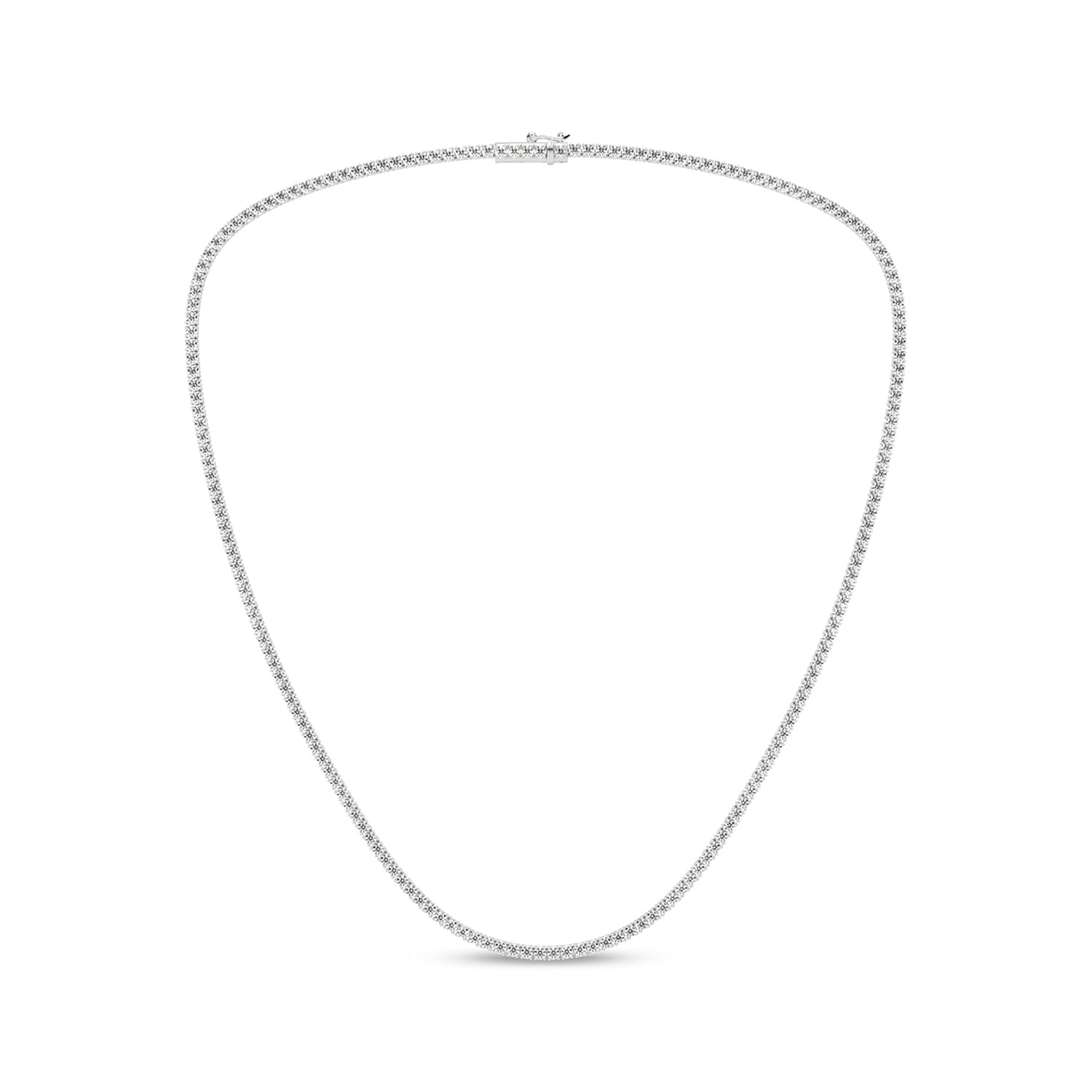 Enchanting Atmos Tennis Necklace_Product Angle_5 Ct. - 1