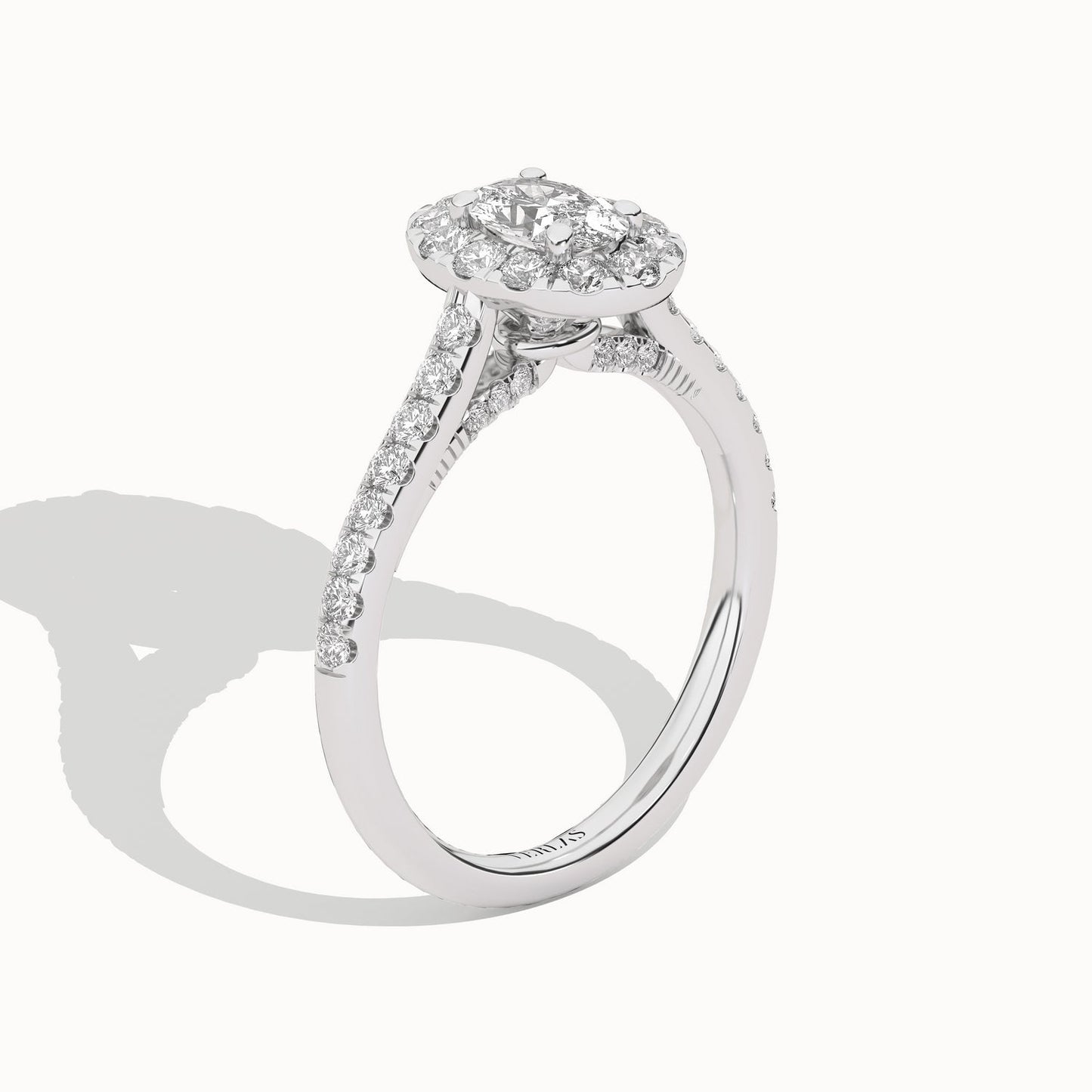 Signature Ellipse Halo Ring_Product Angle_1Ct - 2