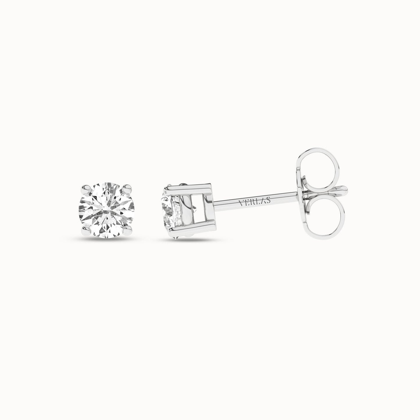 Round Solitaire Studs_Product Angle_3/4Ct. - 1