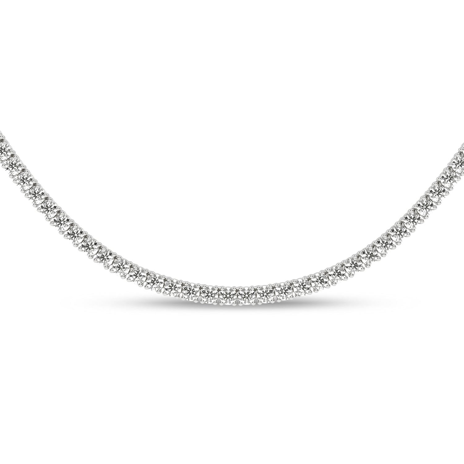 Enchanting Atmos Tennis Necklace_Product Angle_5 Ct. - 4