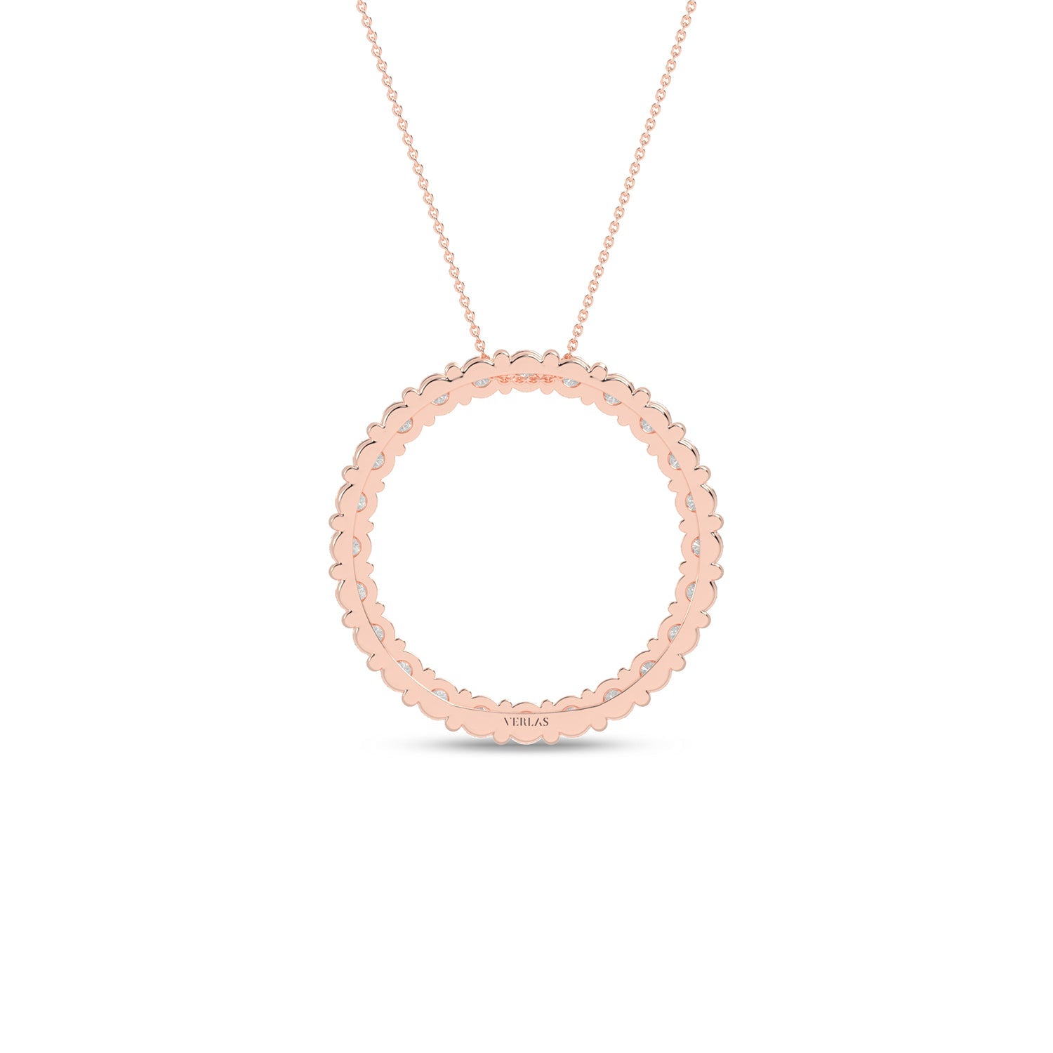 Circular Silhouette Atmos Necklace_Product Angle_1/2 Ct. - 3