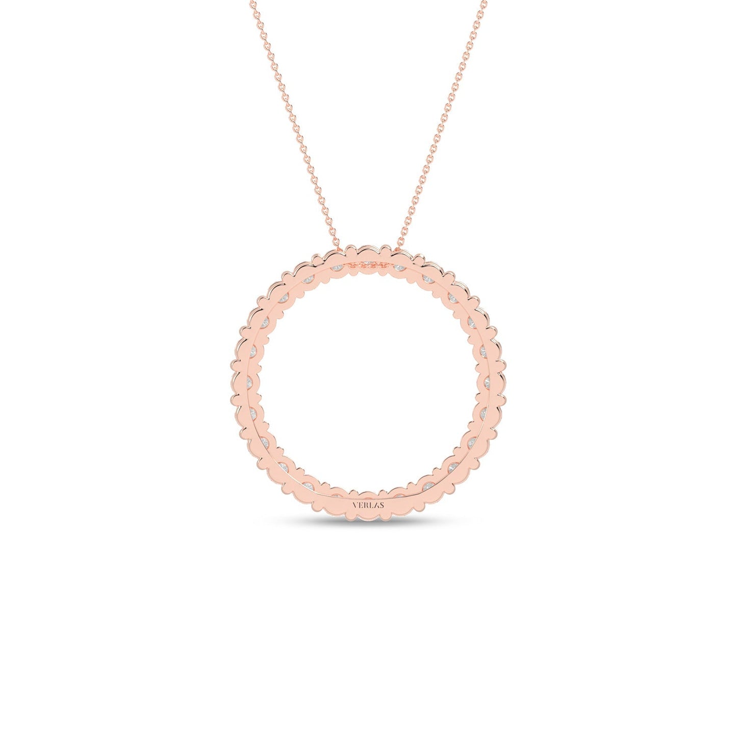 Circular Silhouette Atmos Necklace_Product Angle_1/2 Ct. - 3