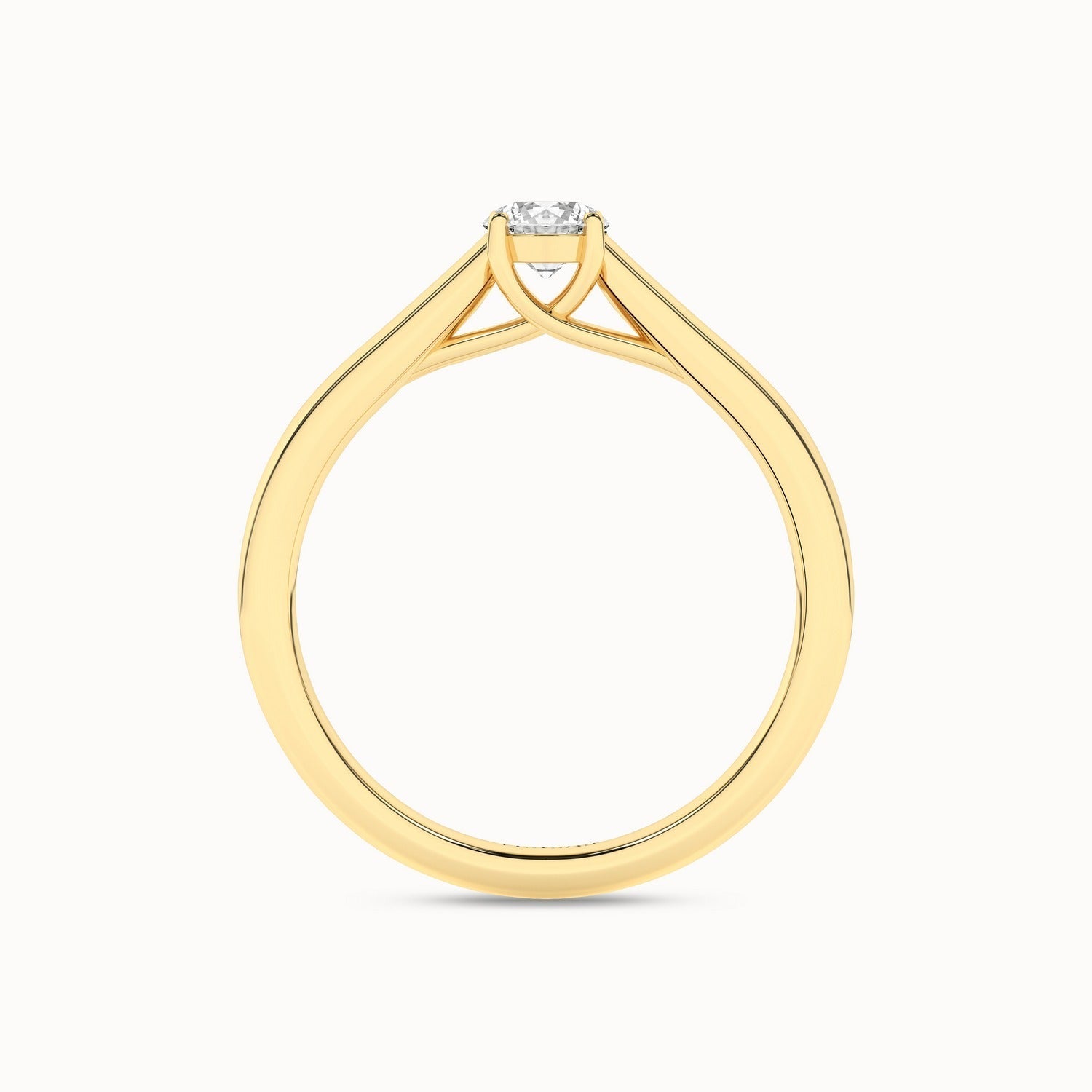 Timeless Round Ring_Product Angle_1/4Ct - 2