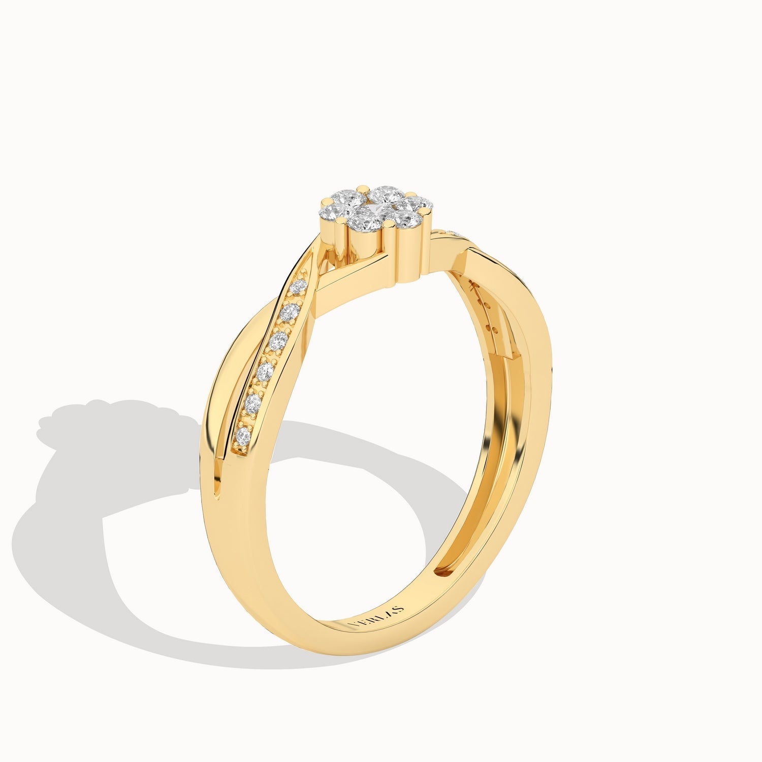 My Crossover Primrose Ring_Product Angle_1/4Ct - 4